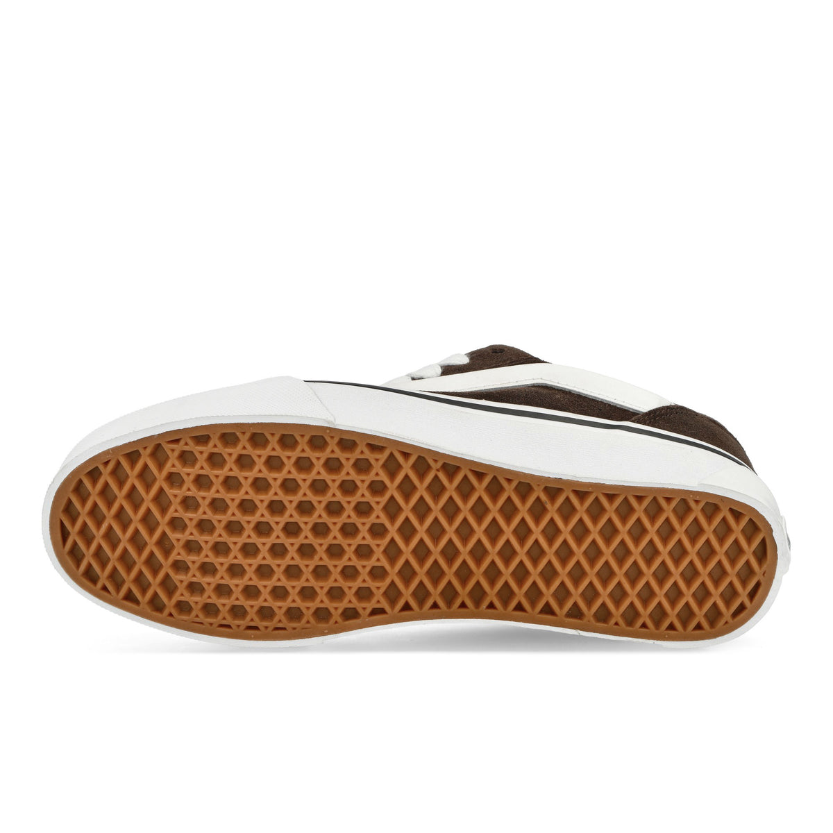 Vans Knu Skool Brown / White Low Top Sneakers Detail View 1 | Overkill