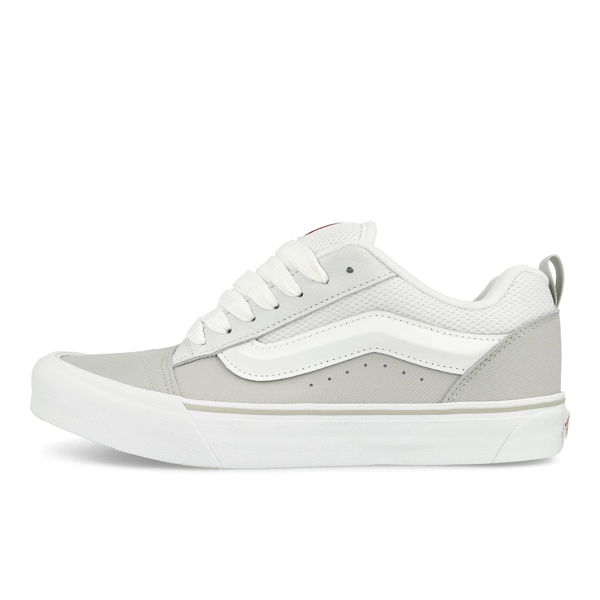 Vans Knu Skool White / Gray Low Top Sneakers VN0009QCYF91 | Overkill