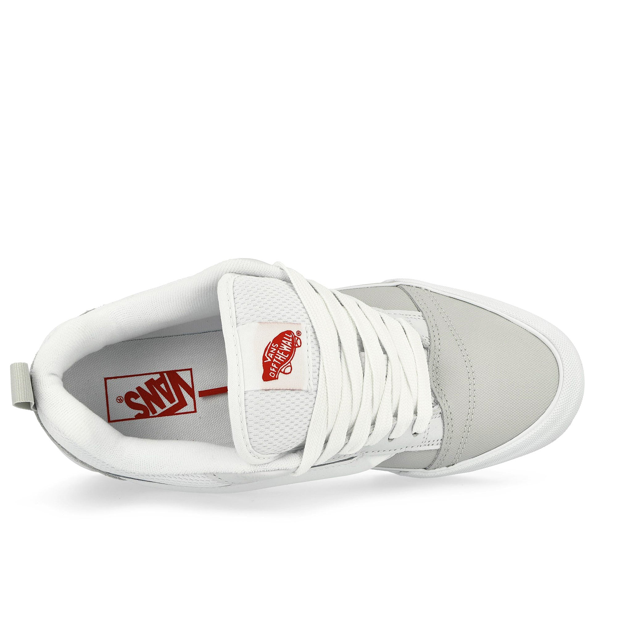 Vans Knu Skool White / Gray Low Top Sneakers Detailfoto | Overkill
