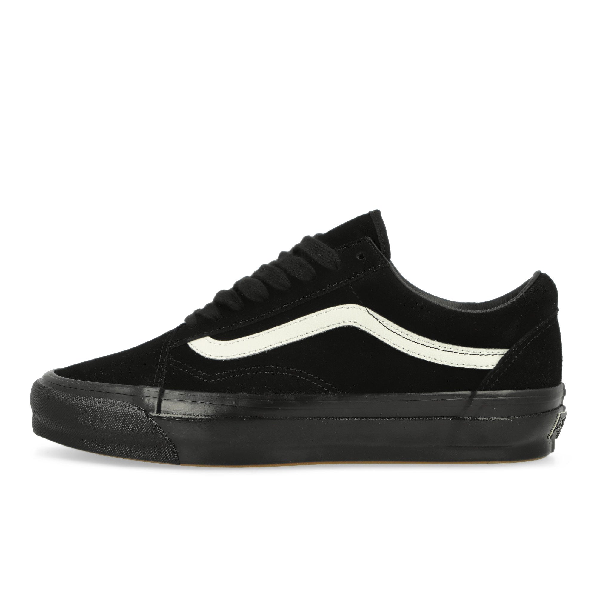 Vans LX Old Skool Suede Black / Black / White Low Top Sneakers VN000D56B8C1 | Overkill