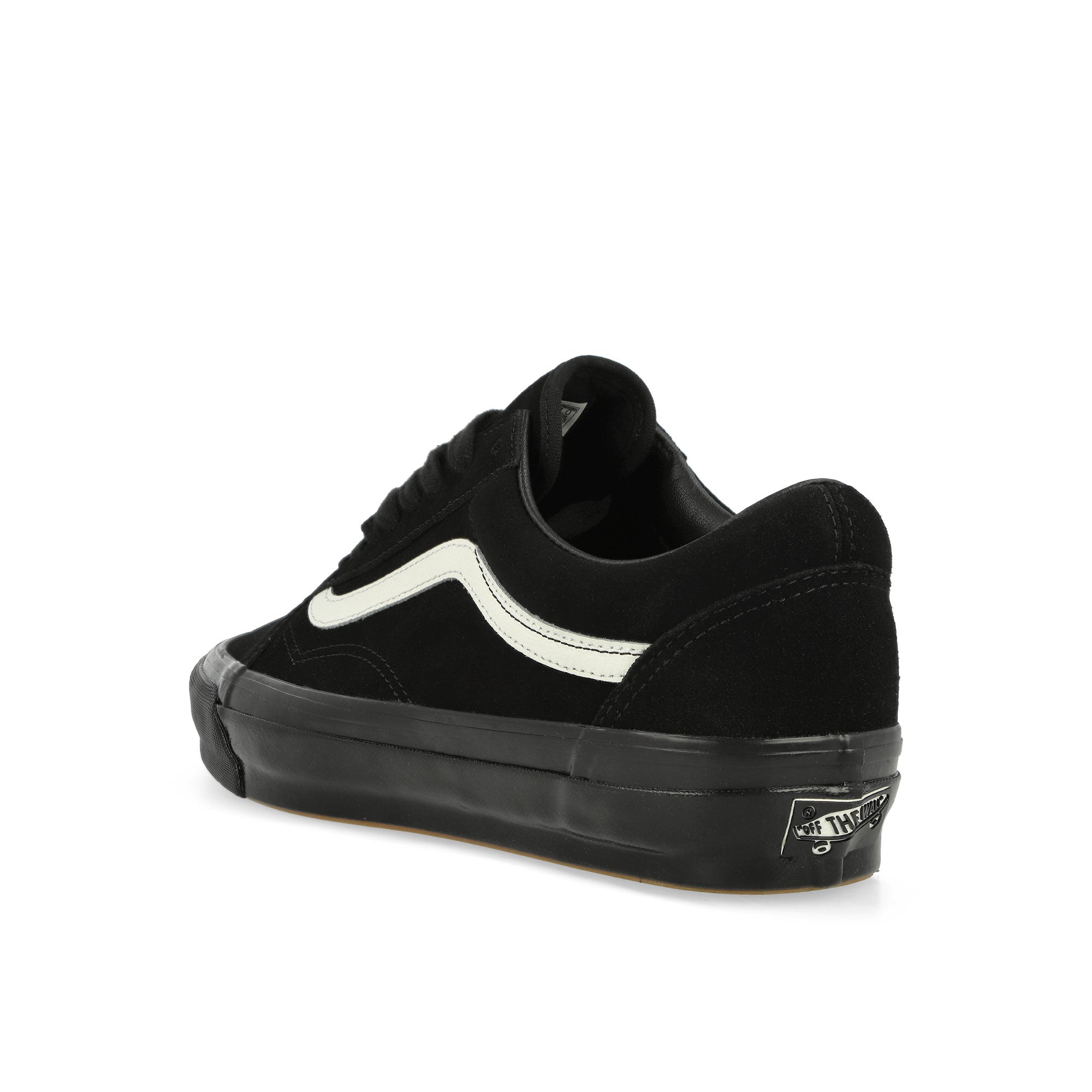 Vans LX Old Skool Suede Black / Black / White Low Top Sneakers Material | Overkill