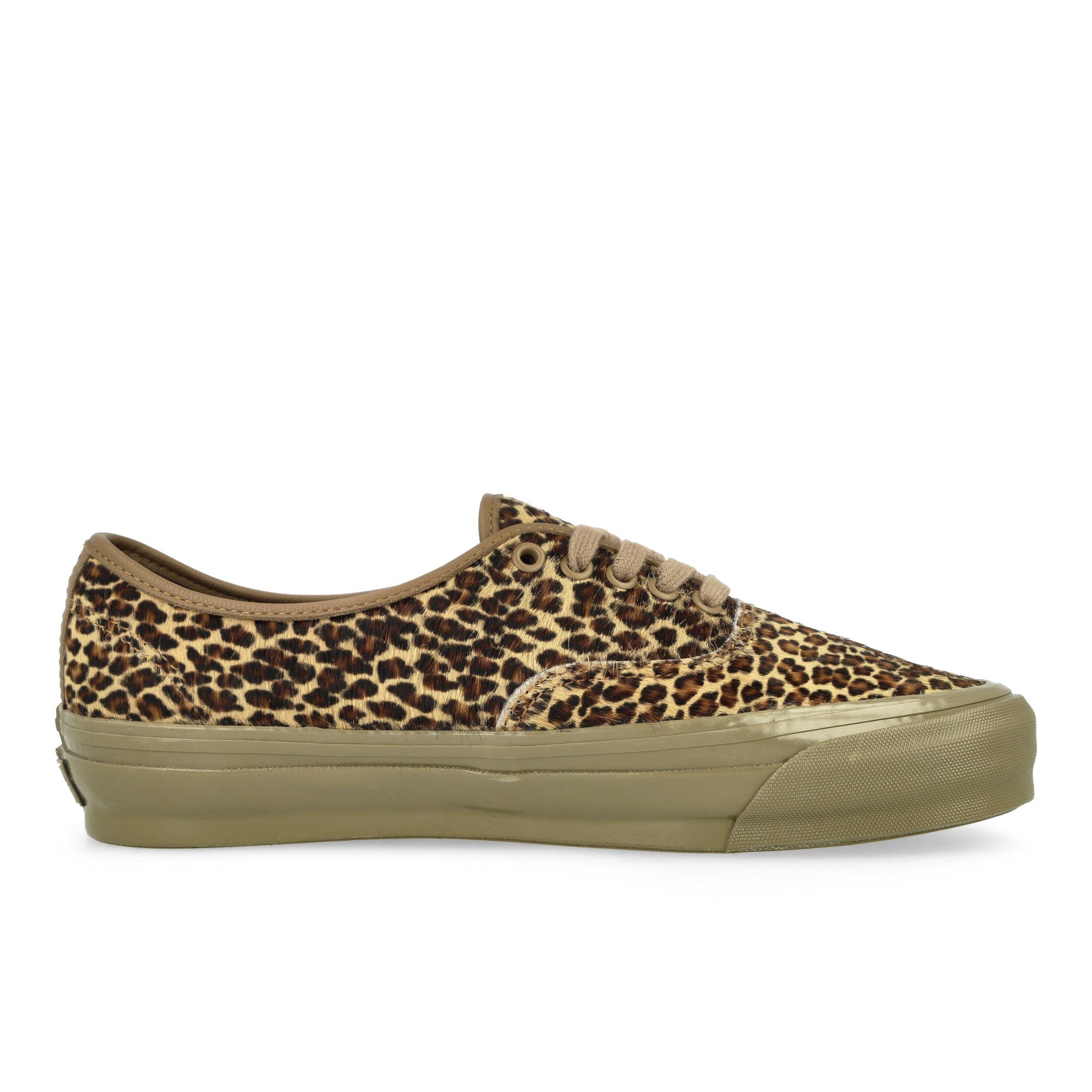Vans LX Authentic 44 Pony Hair Leopard Low Top Sneakers Silhouette | Overkill