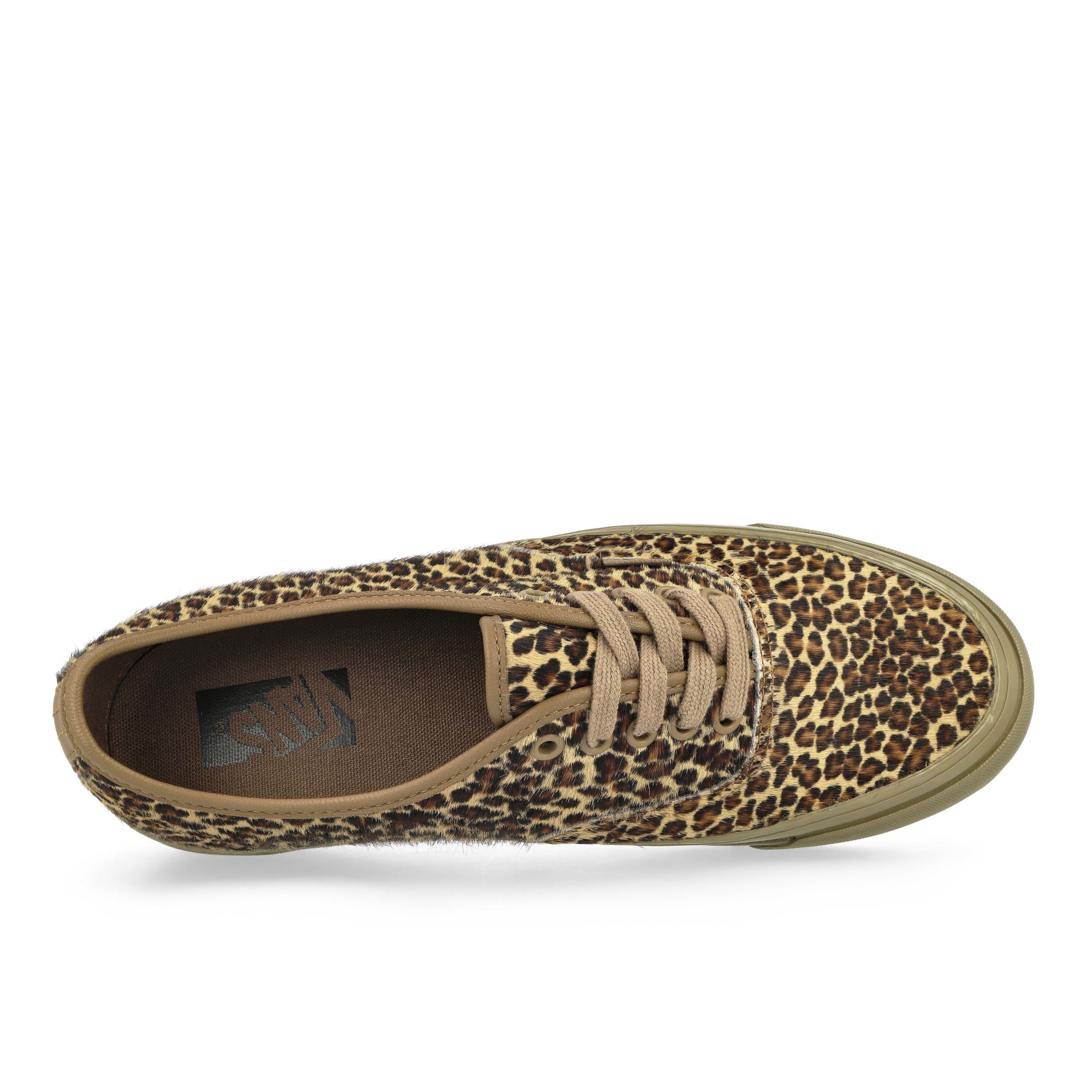 Vans LX Authentic 44 Pony Hair Leopard Low Top Sneakers Detailfoto | Overkill