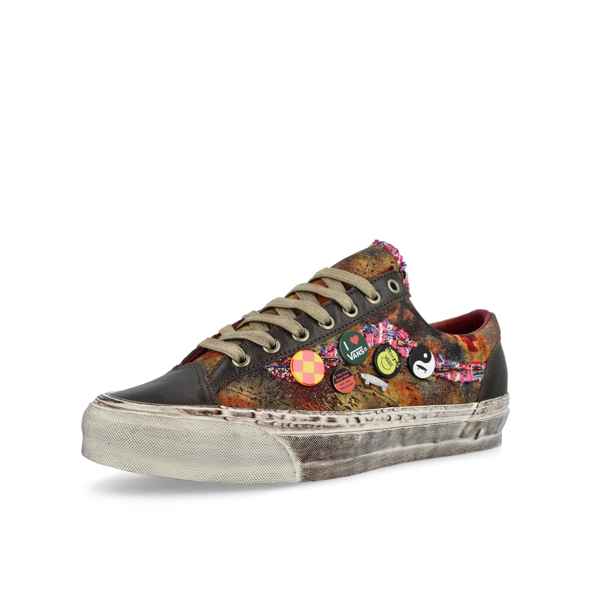 Vans LX Old Skool 36 Souvenir Souvenir Warm Brown Sneaker VN000D9RENB1 Close-up | Overkill