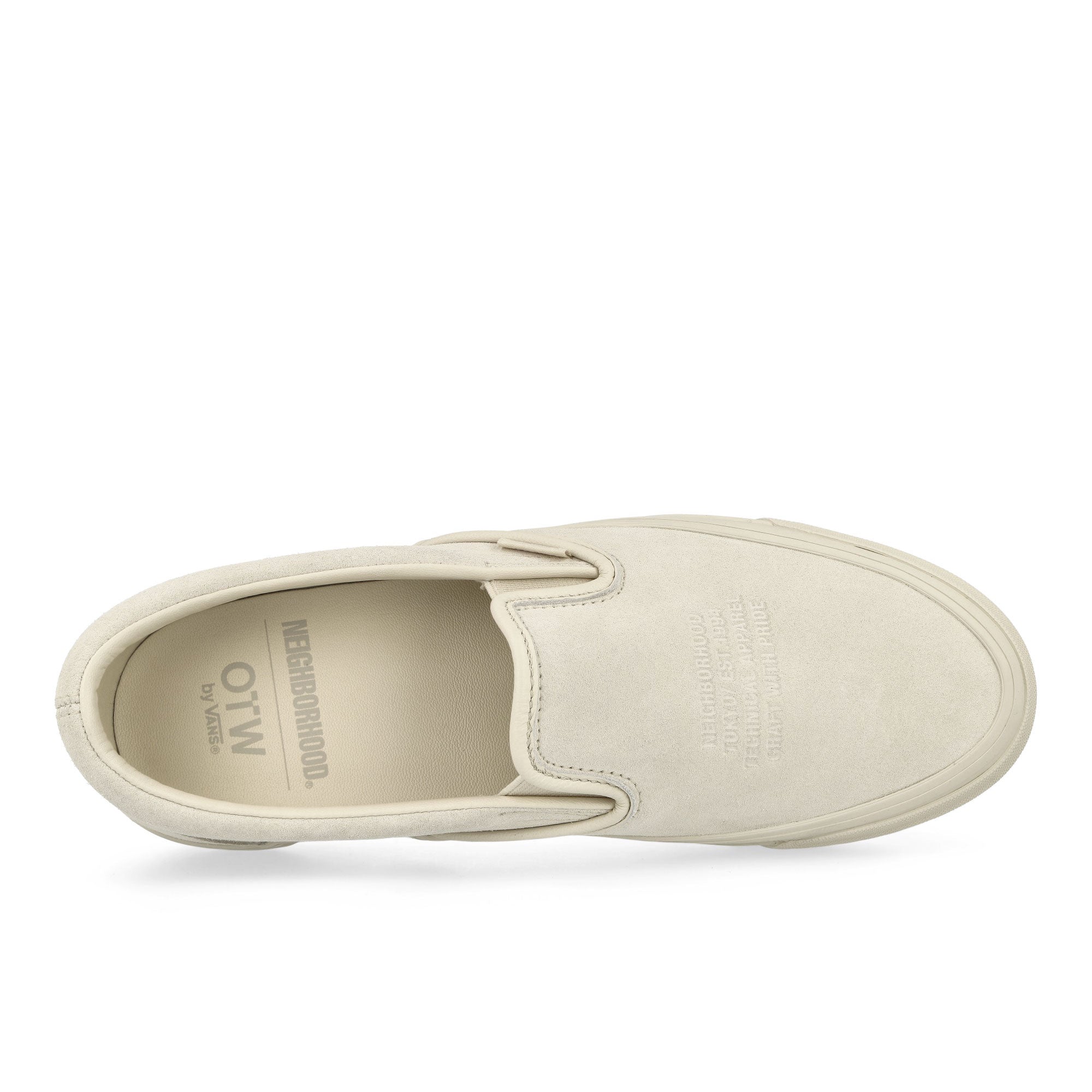 Vans OTW Classic Slip On 98 Natural Low Top Sneakers Detailfoto | Overkill