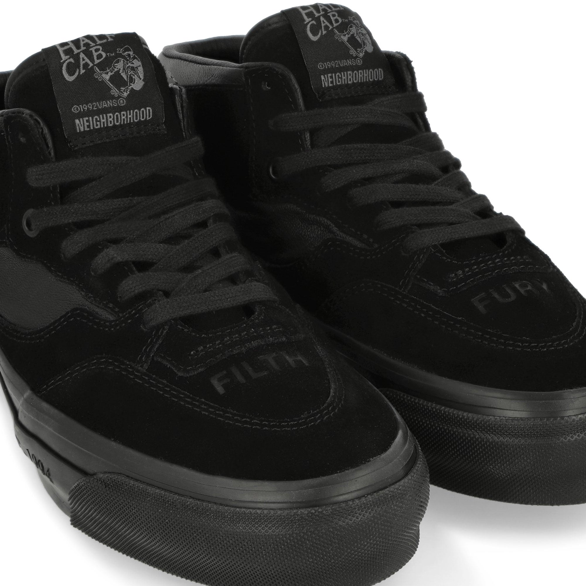 Vans OTW Half Cab 33 Black Mid Top Sneakers Detailfoto | Overkill