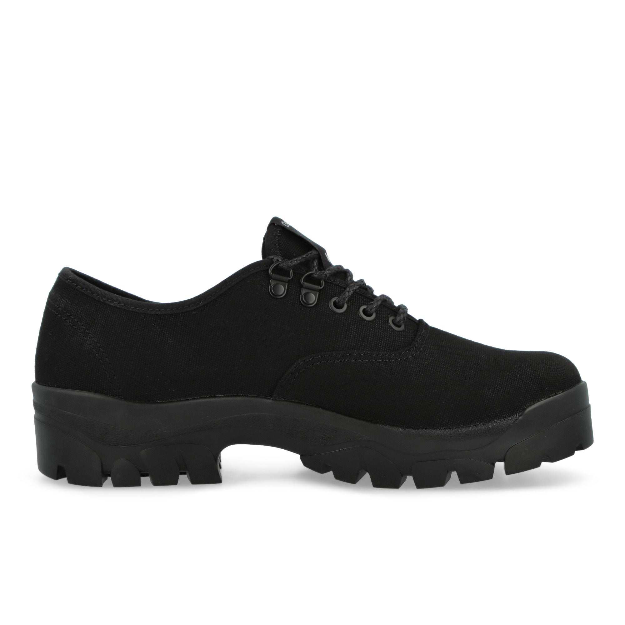 OAMC x Vans OTW Authentic Oxford OAMC Black Low Top Sneakers VN000EGWBLA1 Silhouette | Overkill