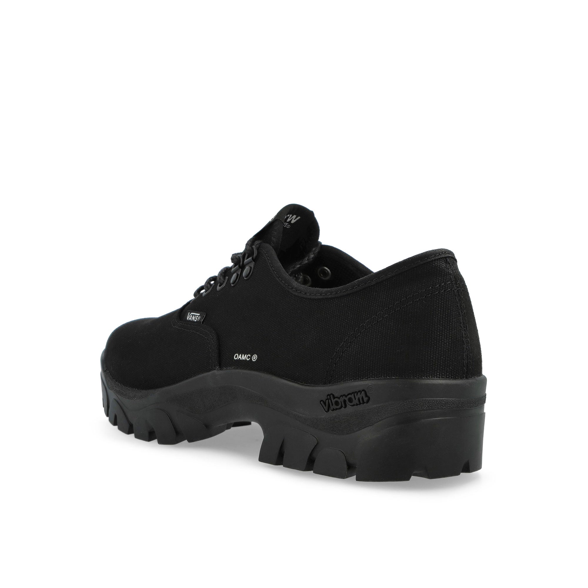 OAMC x Vans OTW Authentic Oxford OAMC Black Low Top Sneakers VN000EGWBLA1 Material | Overkill