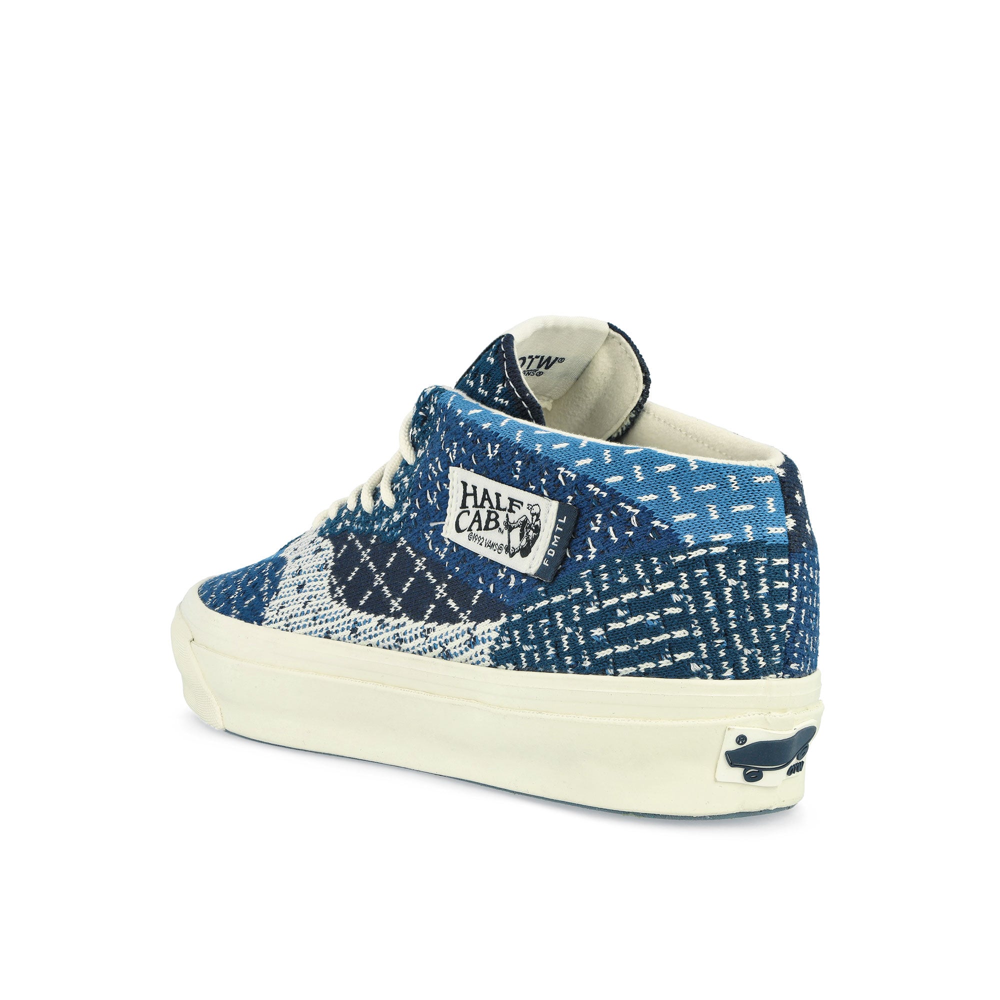 Vans OTW Half Cab 33 EK Blue Mid Top Sneakers Material | Overkill