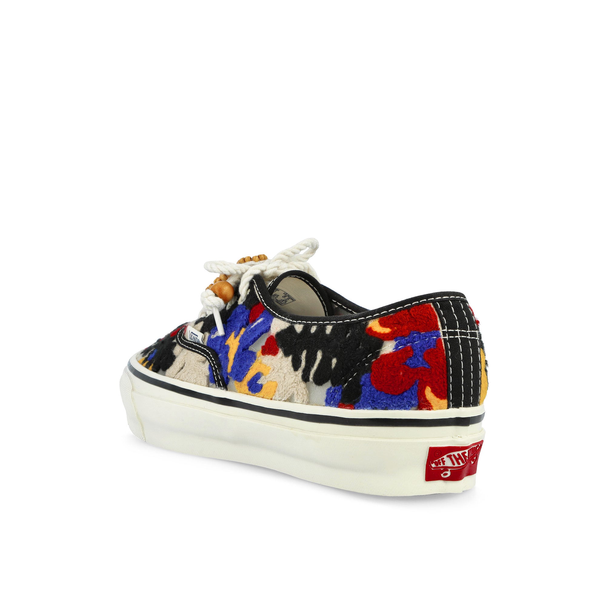 Vans LX Authentic 44 Needlework Multicolor Low Top Sneakers VN000Y0S4481 Material | Overkill
