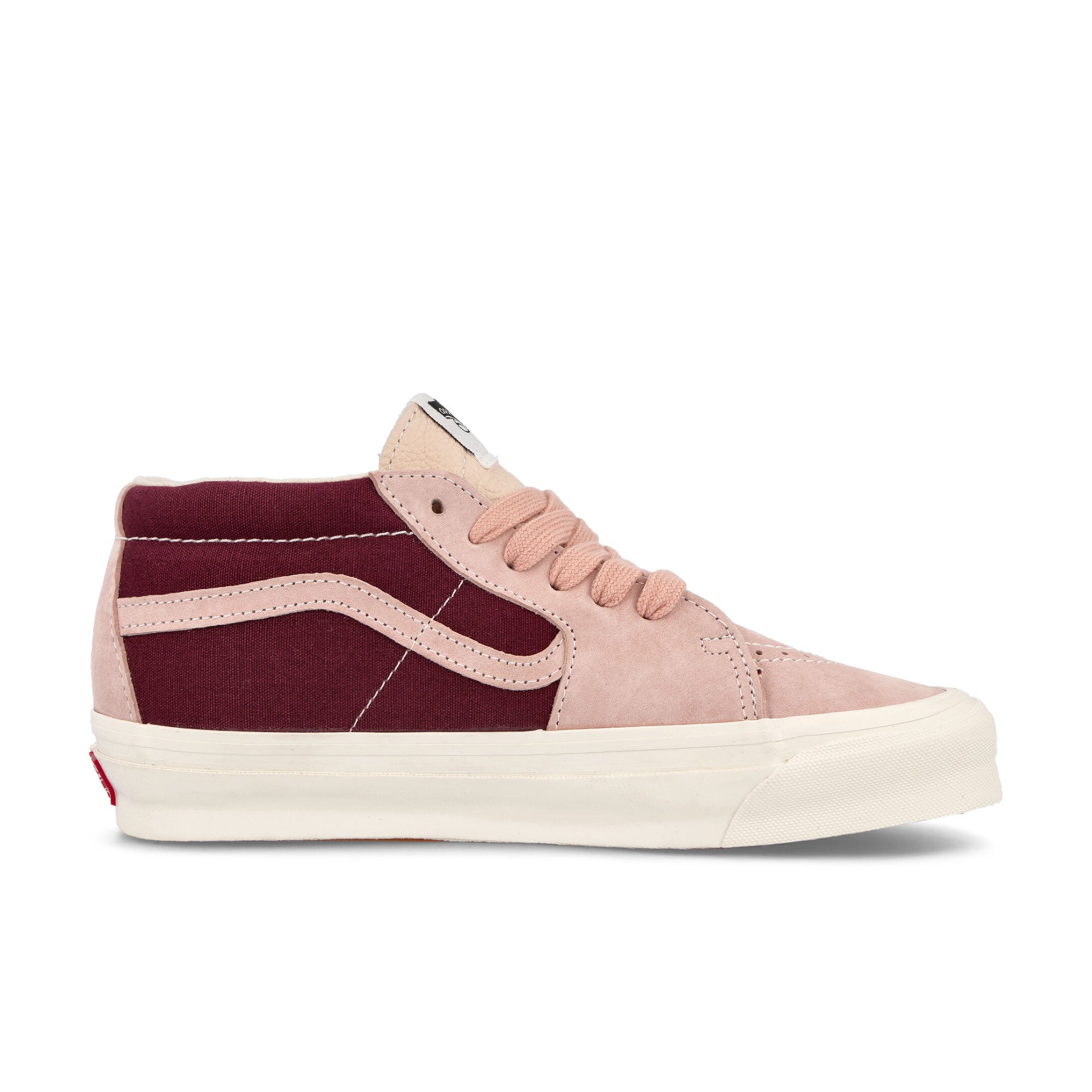 Vans Og Sk8-Mid LX Tri-Tone Rose Smoke Mid Top Sneakers Silhouette | Overkill