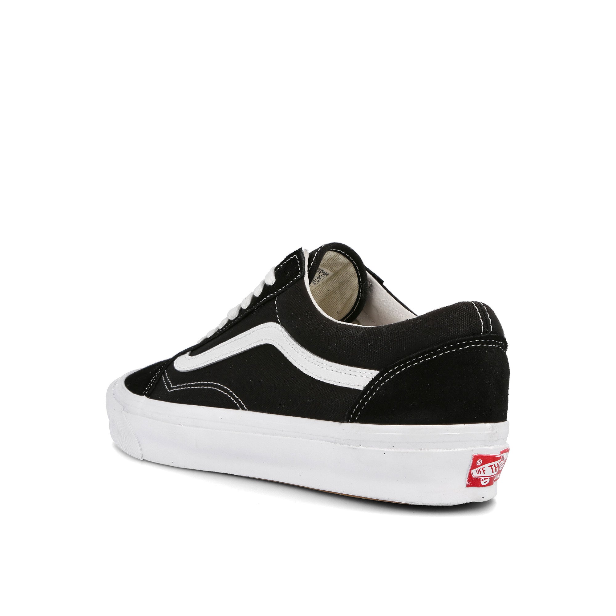 Vans Old Skool LX OG Black / True White Low Top Sneakers Material | Overkill
