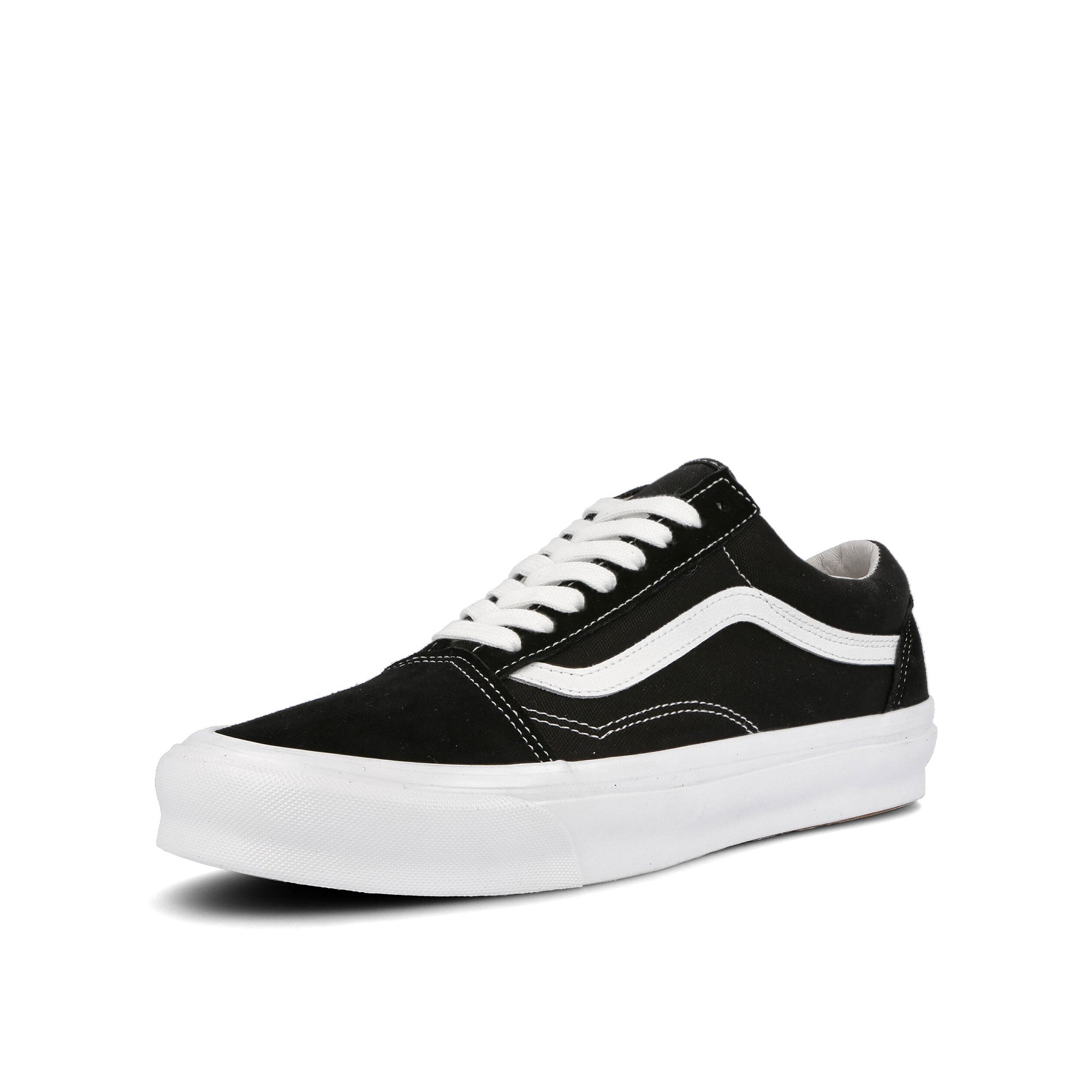 Vans Old Skool LX OG Black / True White Low Top Sneakers Close Up | Overkill