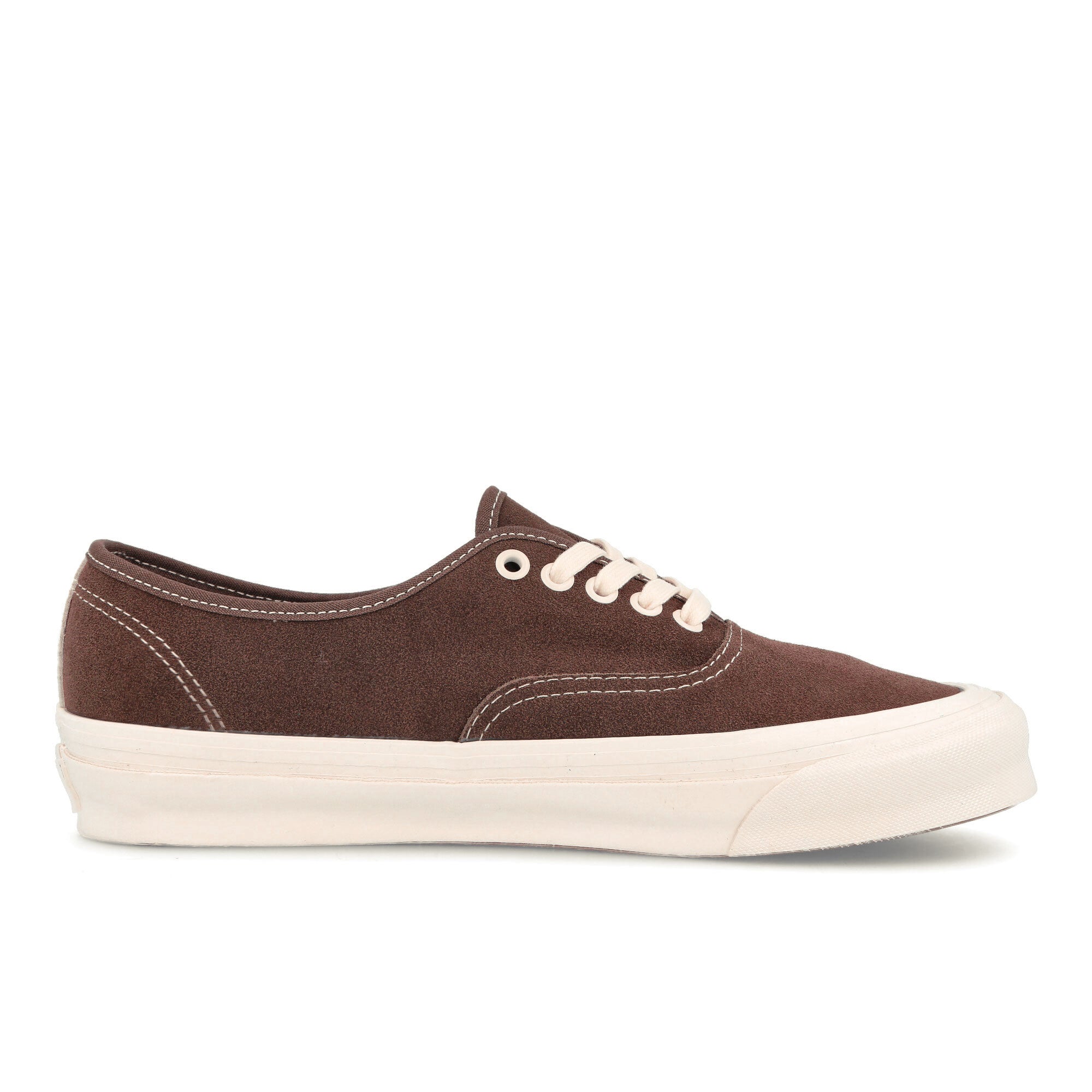 Vans Og Authentic L Medium Brown Low Top Sneakers Silhouette | Overkill