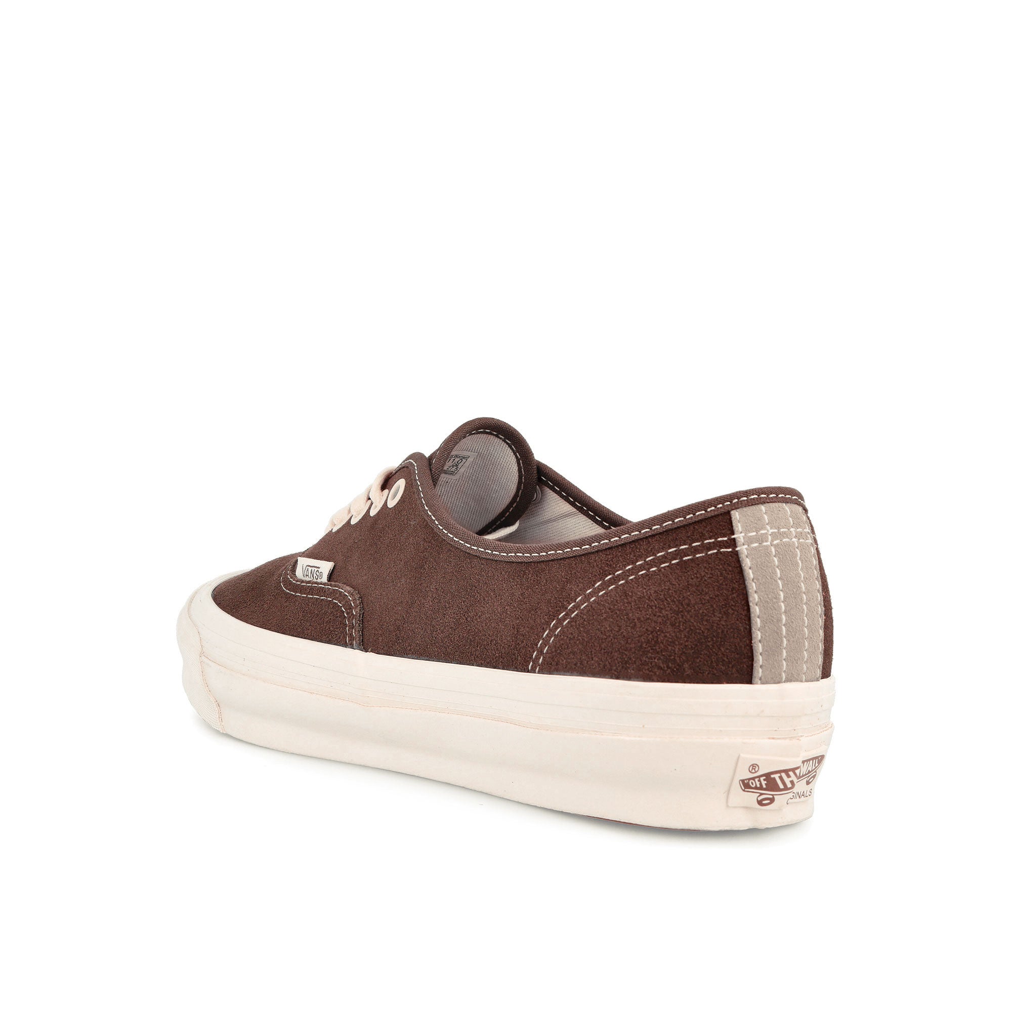 Vans Og Authentic L Medium Brown Low Top Sneakers Material | Overkill