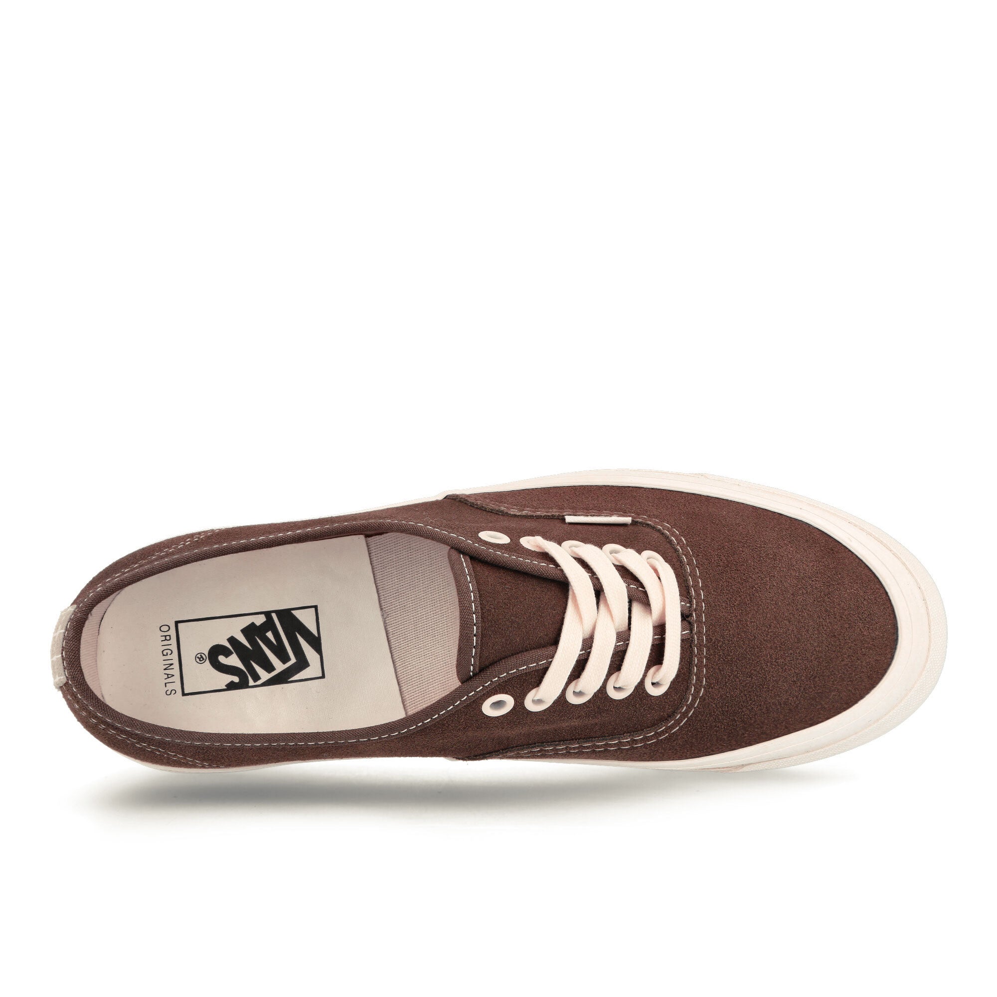 Vans Og Authentic L Medium Brown Low Top Sneakers Detailfoto | Overkill
