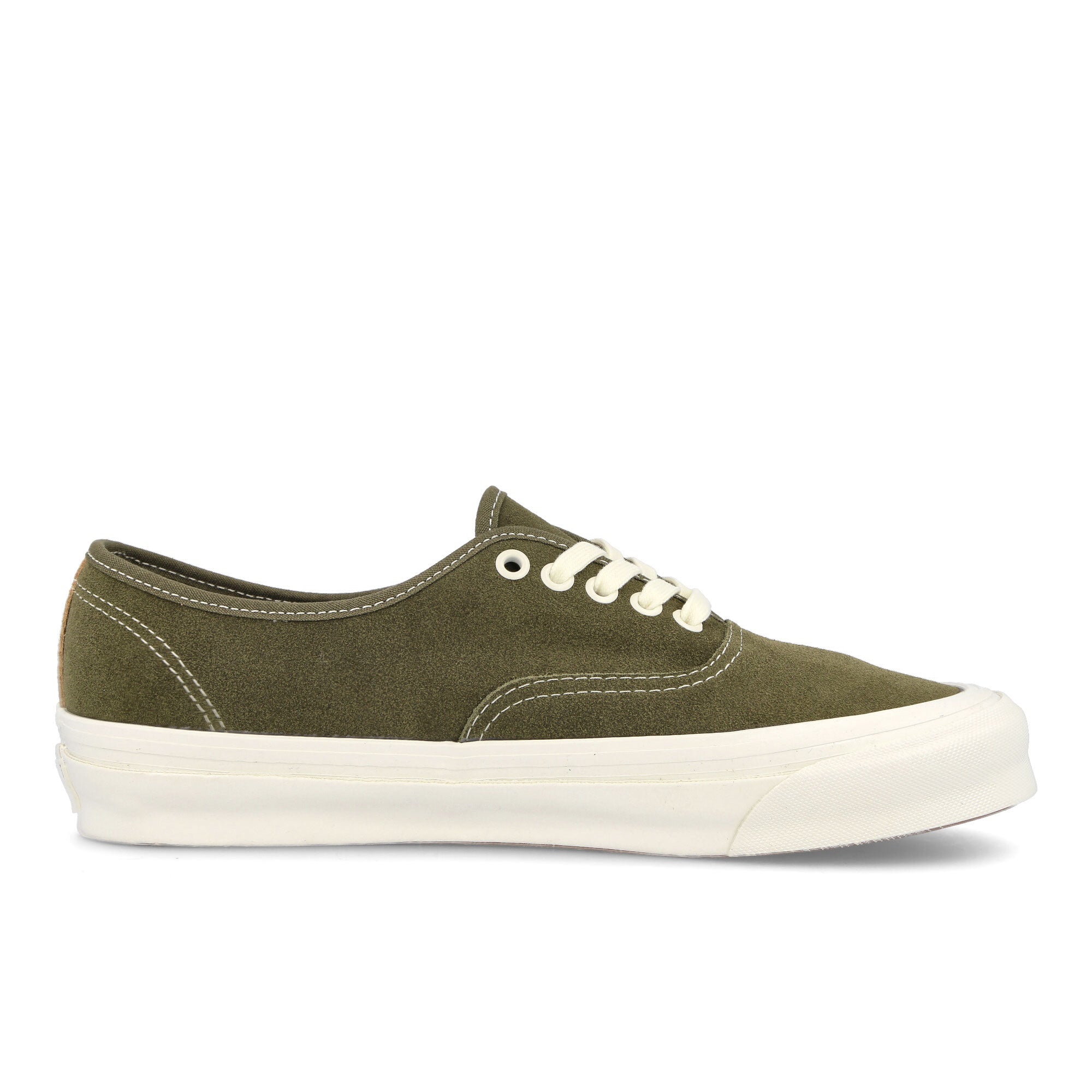 Vans Og Authentic L Dark Green Low Top Sneakers Silhouette | Overkill