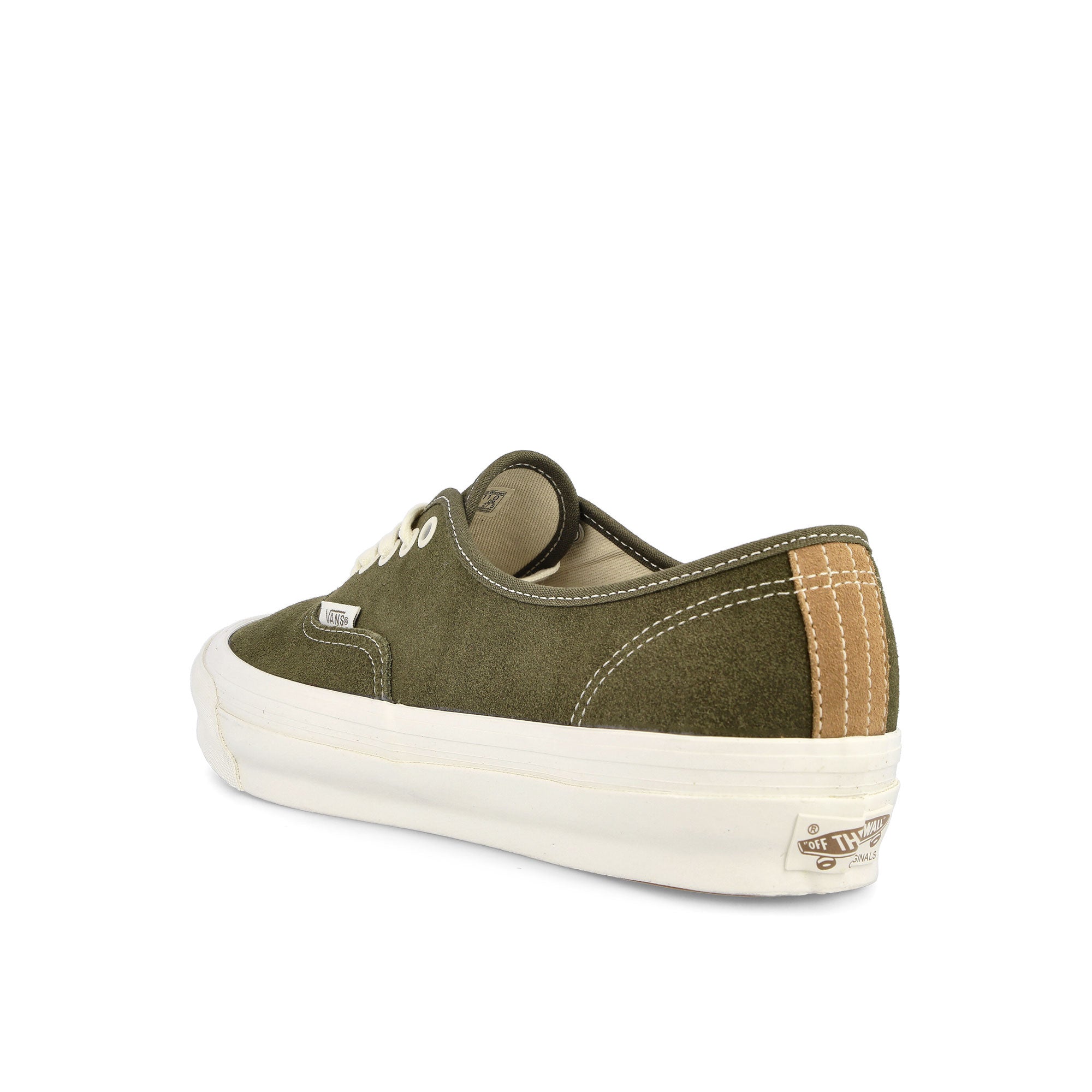 Vans Og Authentic L Dark Green Low Top Sneakers Material | Overkill