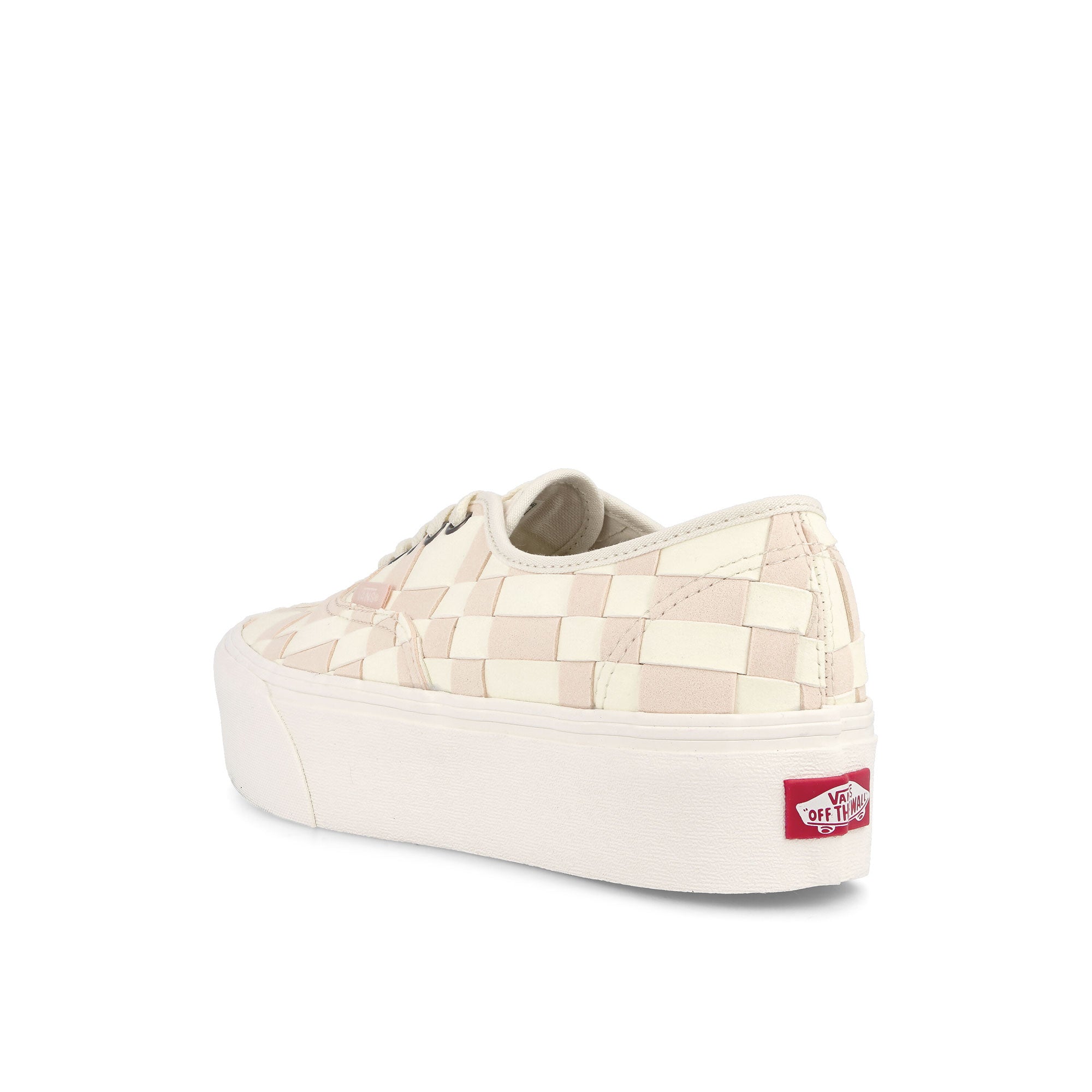 Vans Authentic Stackform White-Pink Low Top Sneakers Material | Overkill