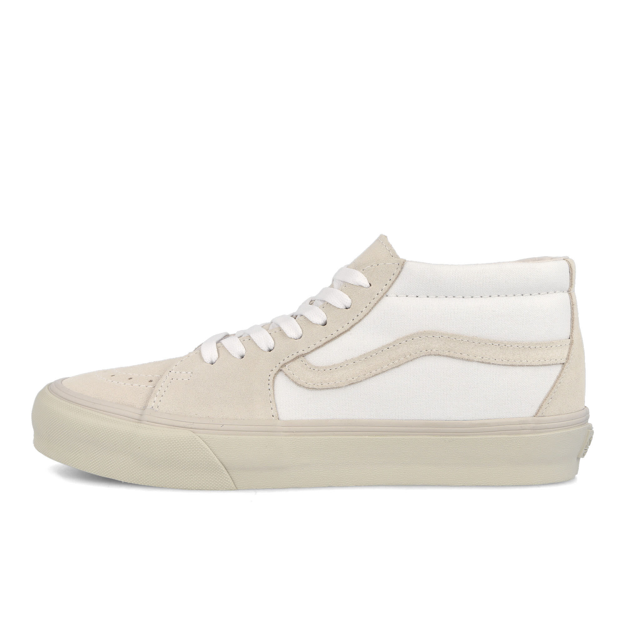 Vans JJJJound x Vans Sk8-Mid Vault LX True White Mid Top Sneakers VN0A7TNHW001 | Overkill