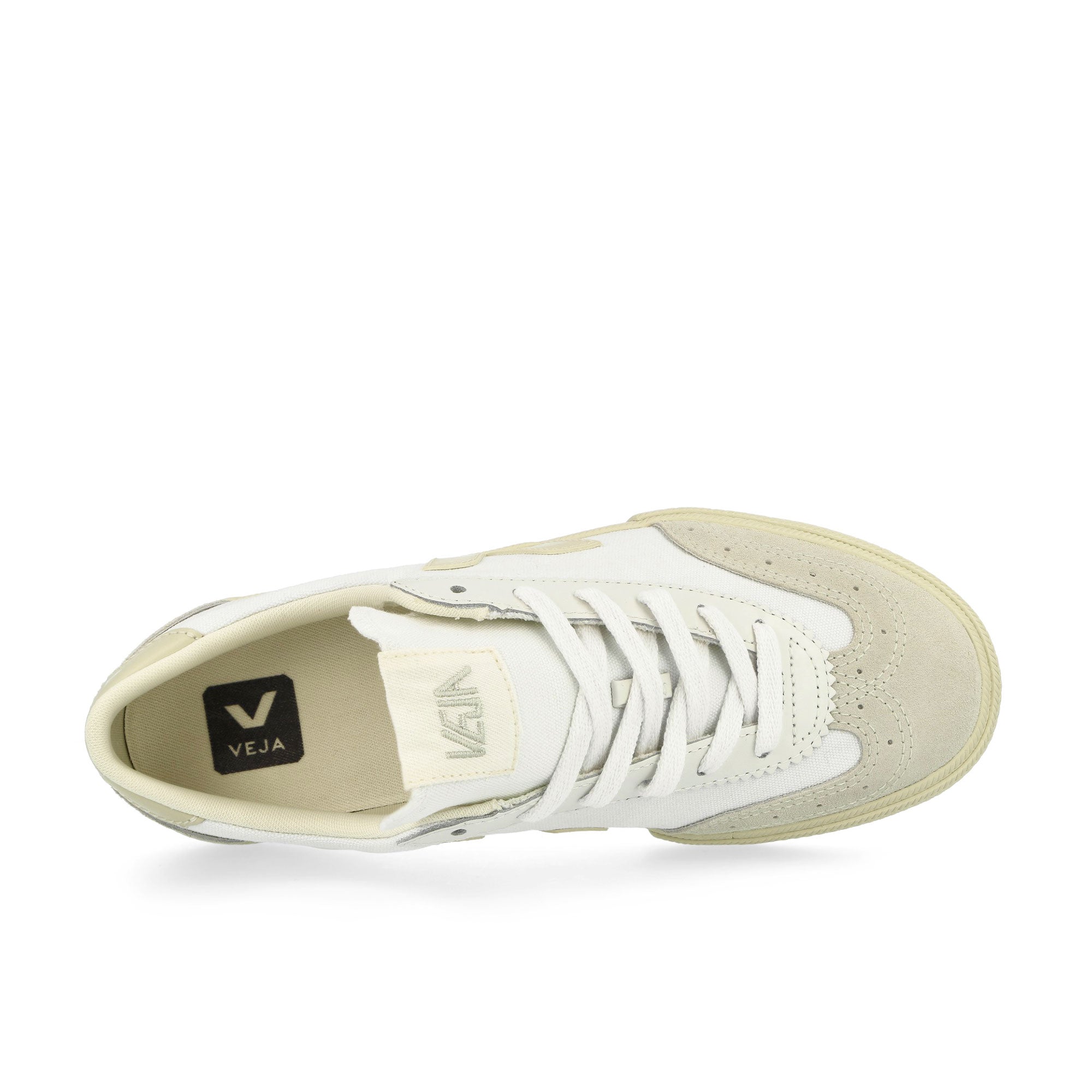 Veja W Volley Canvas White Low Top Sneakers Detailfoto | Overkill