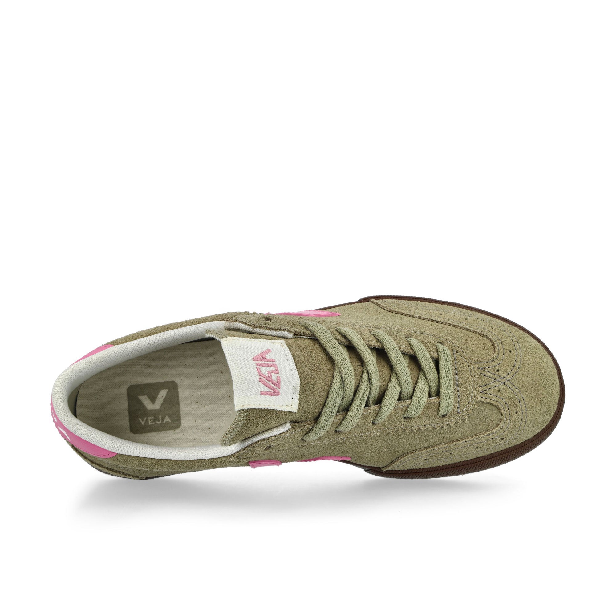 Veja Volley Suede Taupe / Malibu Bark Low Top Sneakers VO0321468A Detailfoto | Overkill