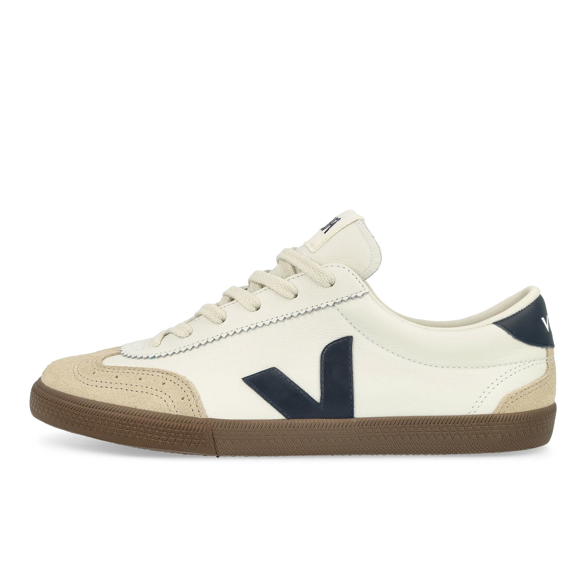 Veja Volley O.T. Leather White / Nautico / Bark Low Top Sneakers VO2003531B | Overkill