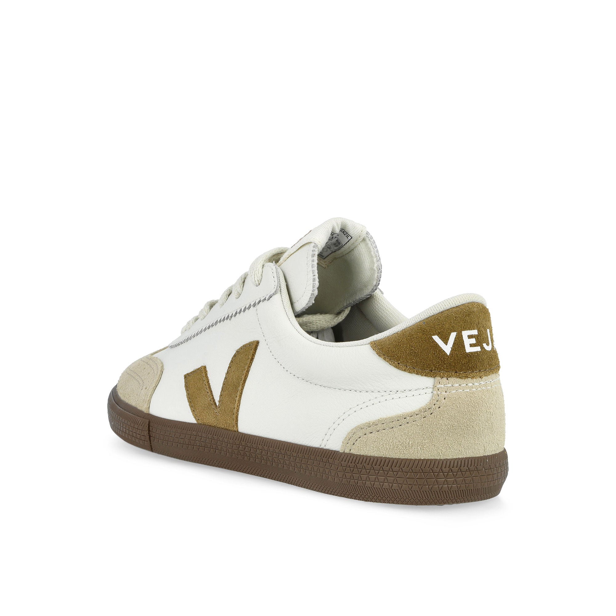 Veja Volley O.T. Leather White / Tent Bark Low Top Sneakers VO2003720B Material | Overkill