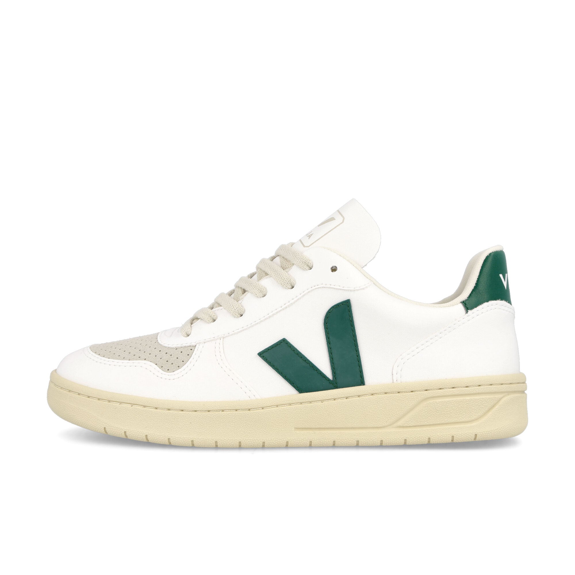 Veja W V-10 CWL White Orange - Flou Low Top Sneakers VX0703143A | Overkill