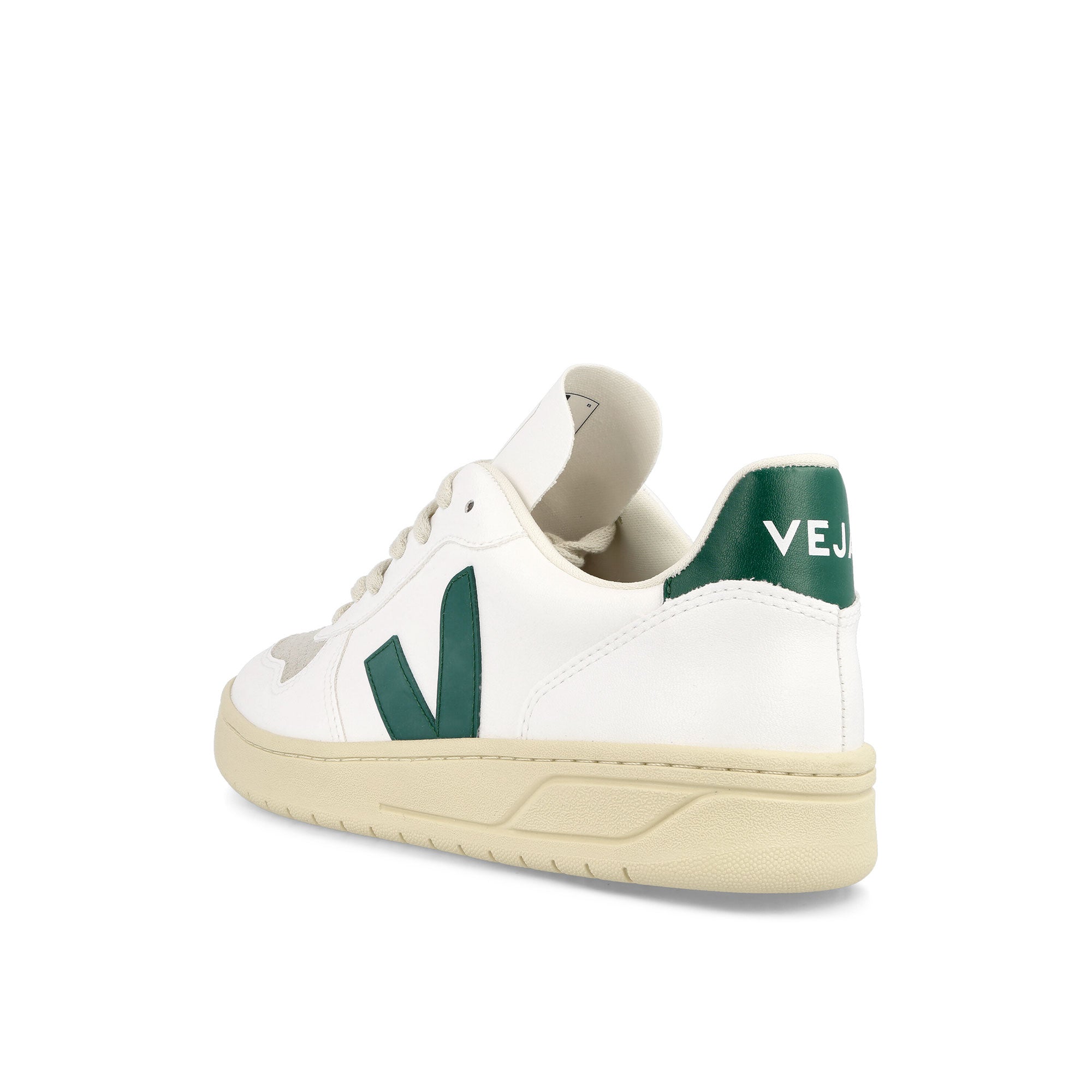 Veja W V-10 CWL White Orange - Flou Low Top Sneakers Material | Overkill