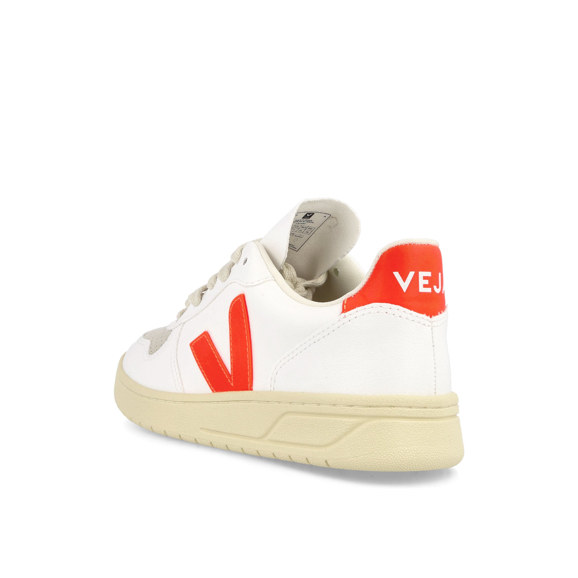 Veja W V-10 CWL White Brittany Low Top Sneakers Material | Overkill