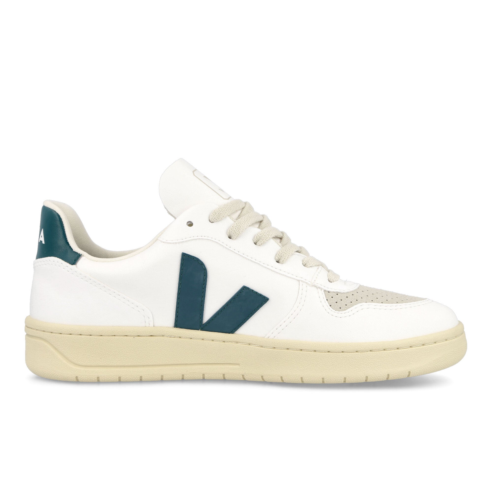 Veja V-10 CWL White California Low Top Sneakers Silhouette | Overkill