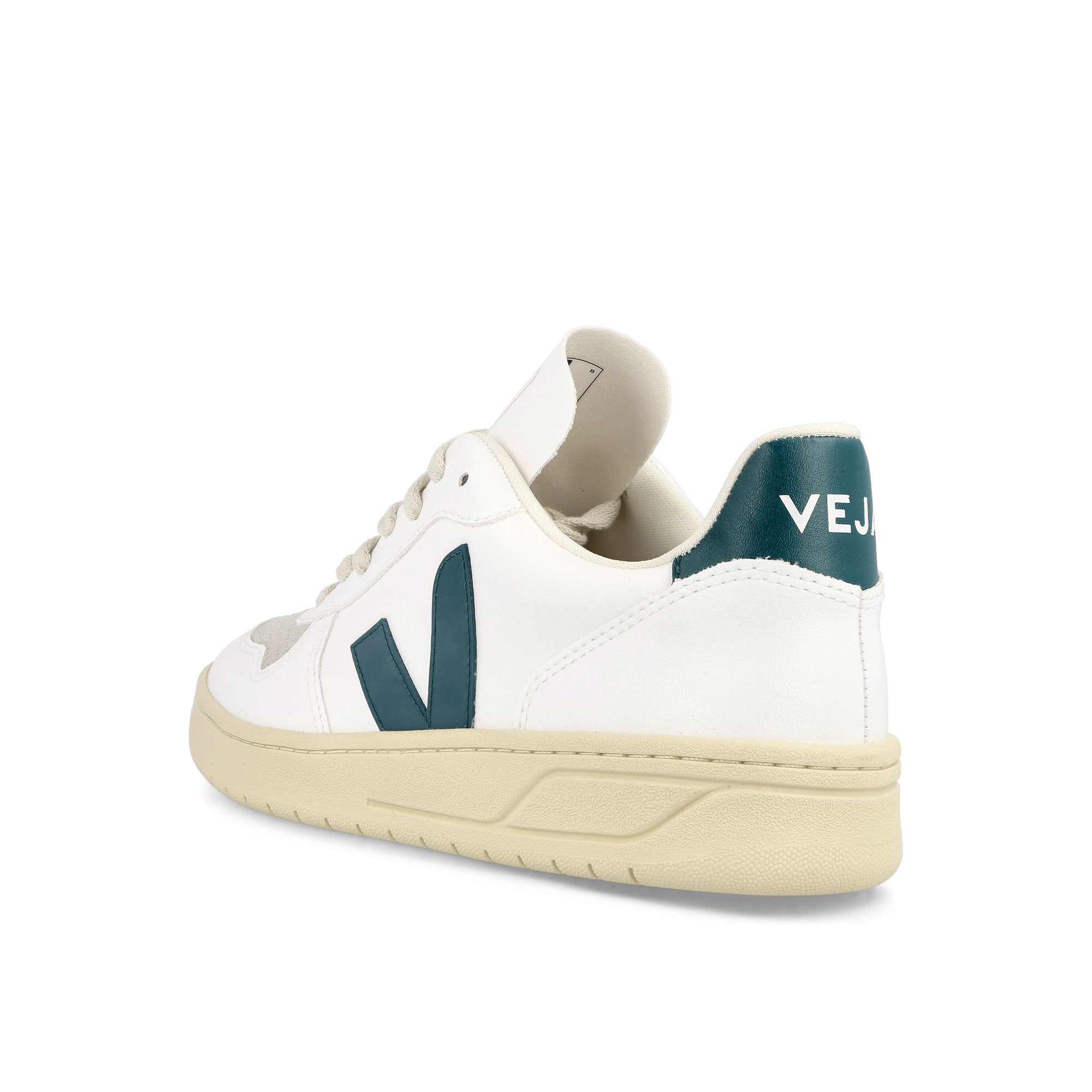 Veja V-10 CWL White California Low Top Sneakers Material | Overkill