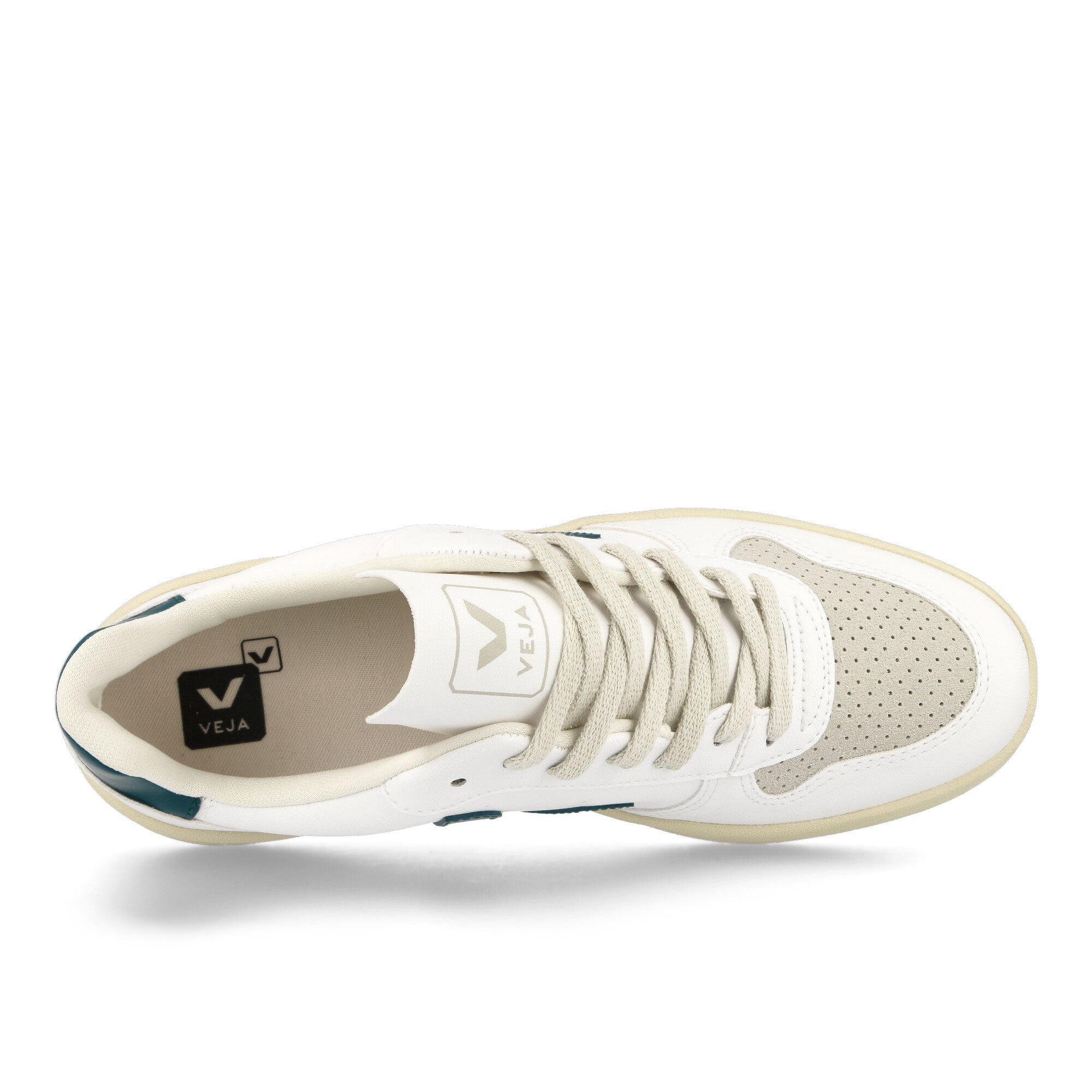 Veja V-10 CWL White California Low Top Sneakers Detailfoto | Overkill
