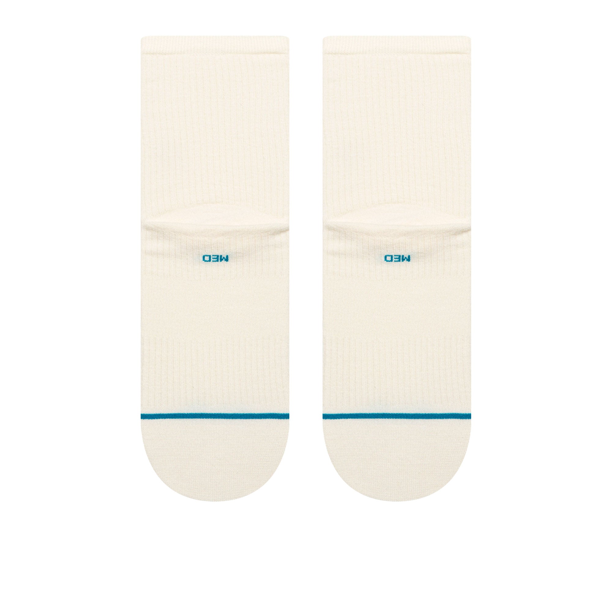 Stance Wmns Fine Rib Quarter Socks Ivory Socks W316B26FIN-IVO Close-up | Overkill
