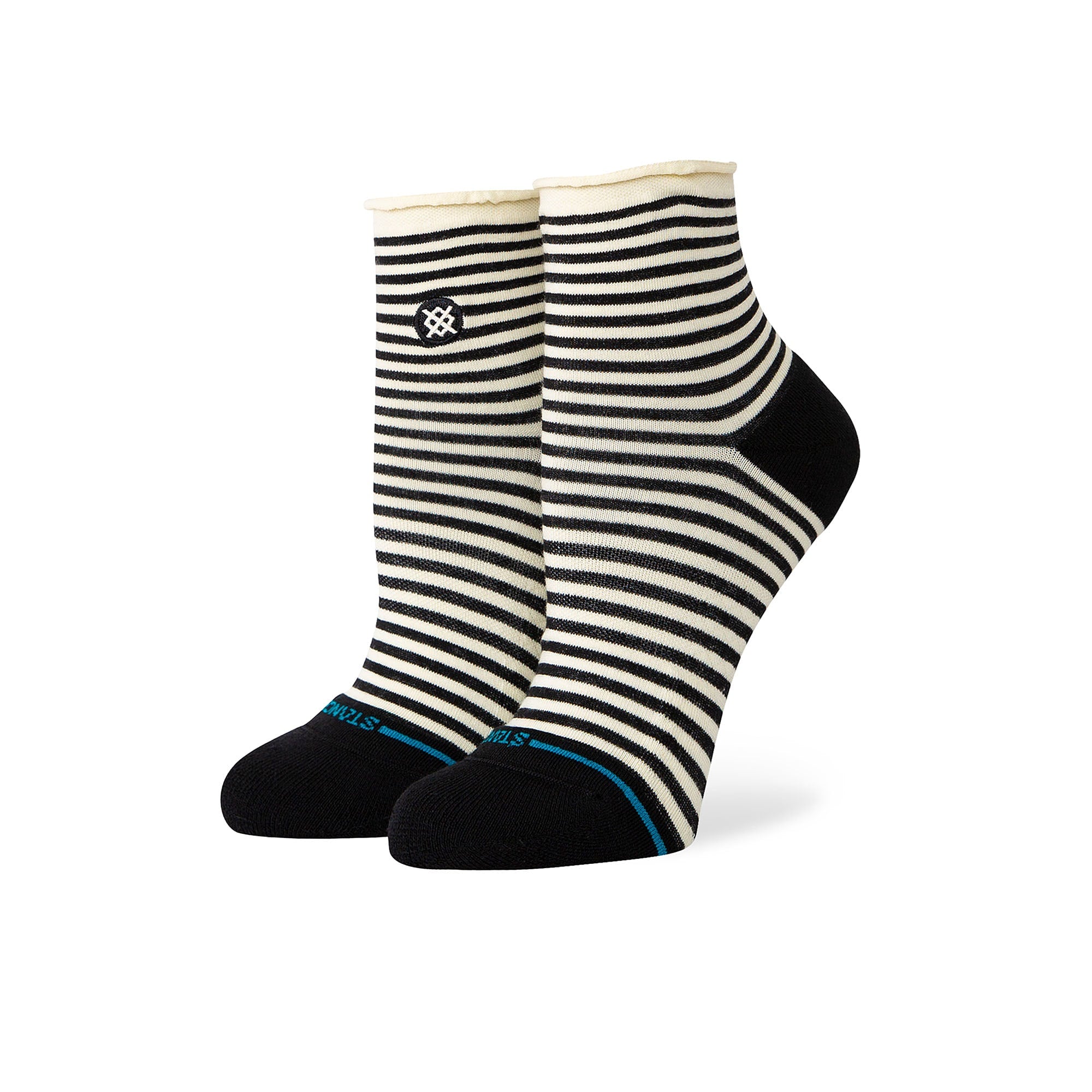 Stance Wmns Skelter Quarter Socks Black Socks W345B24SKE-BLK | Overkill