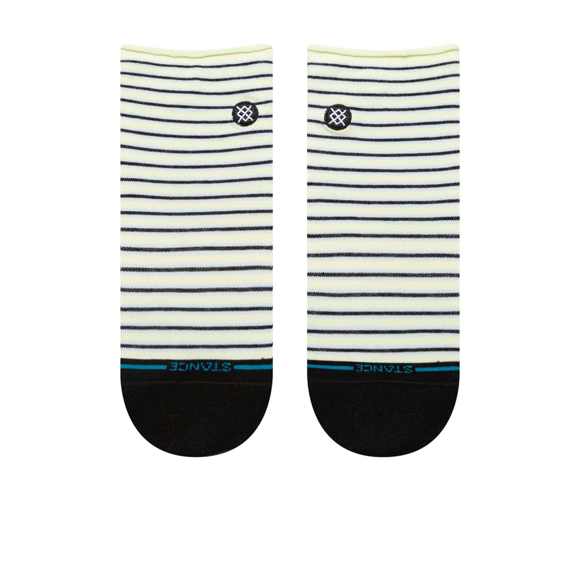 Stance Wmns Blue Fade Quarter Socks Ice Blue Socks Close-up | Overkill