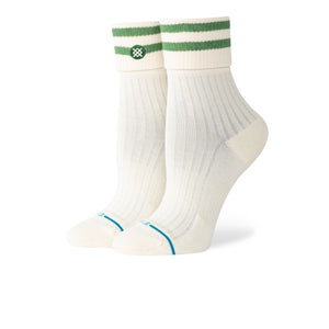 Stance Wmns Roll Cuff Quarter Socks Green Socks W345C24ROL-GRN | Overkill