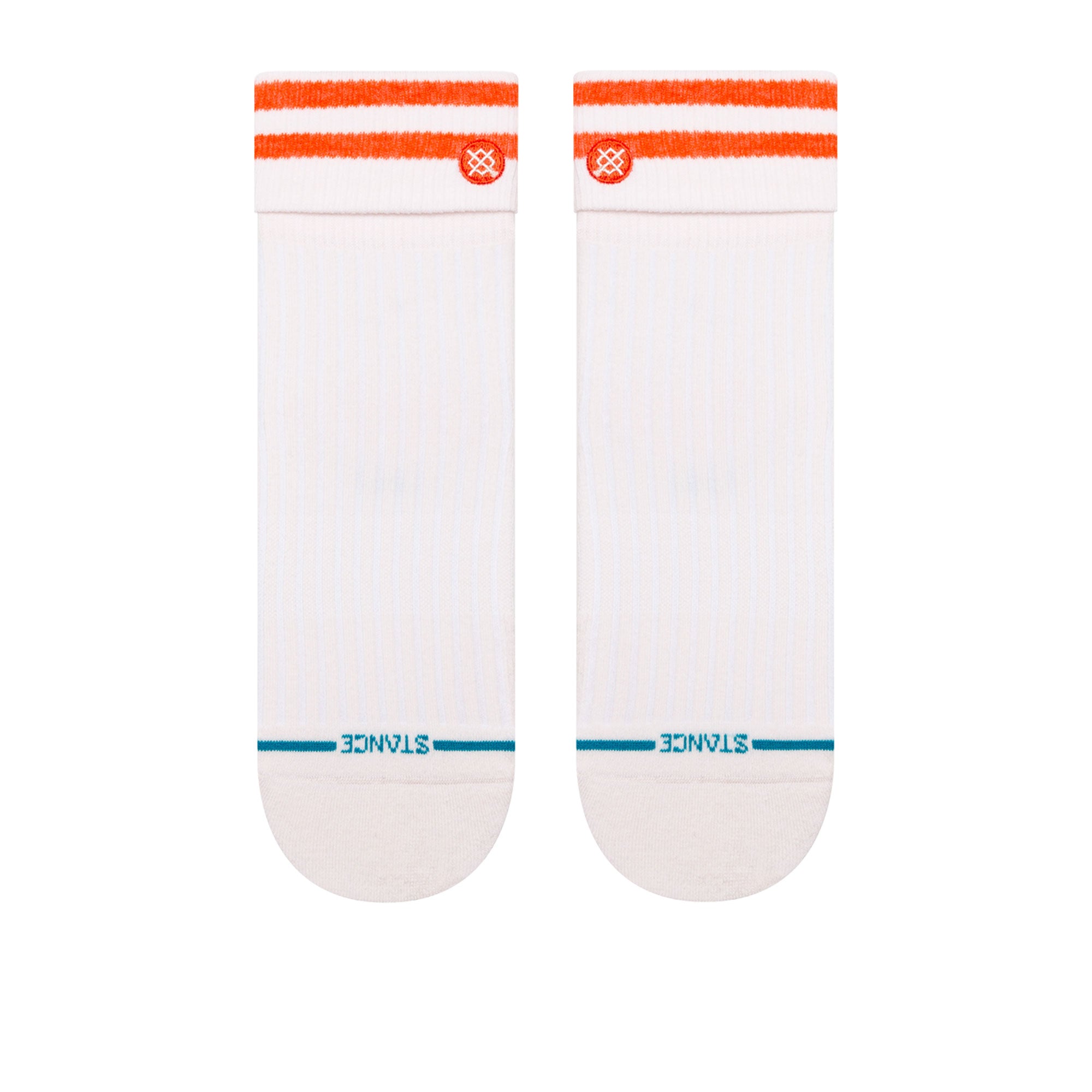 Stance Wmns Roll Cuff Quarter Socks Pink Fade Socks Close-up | Overkill