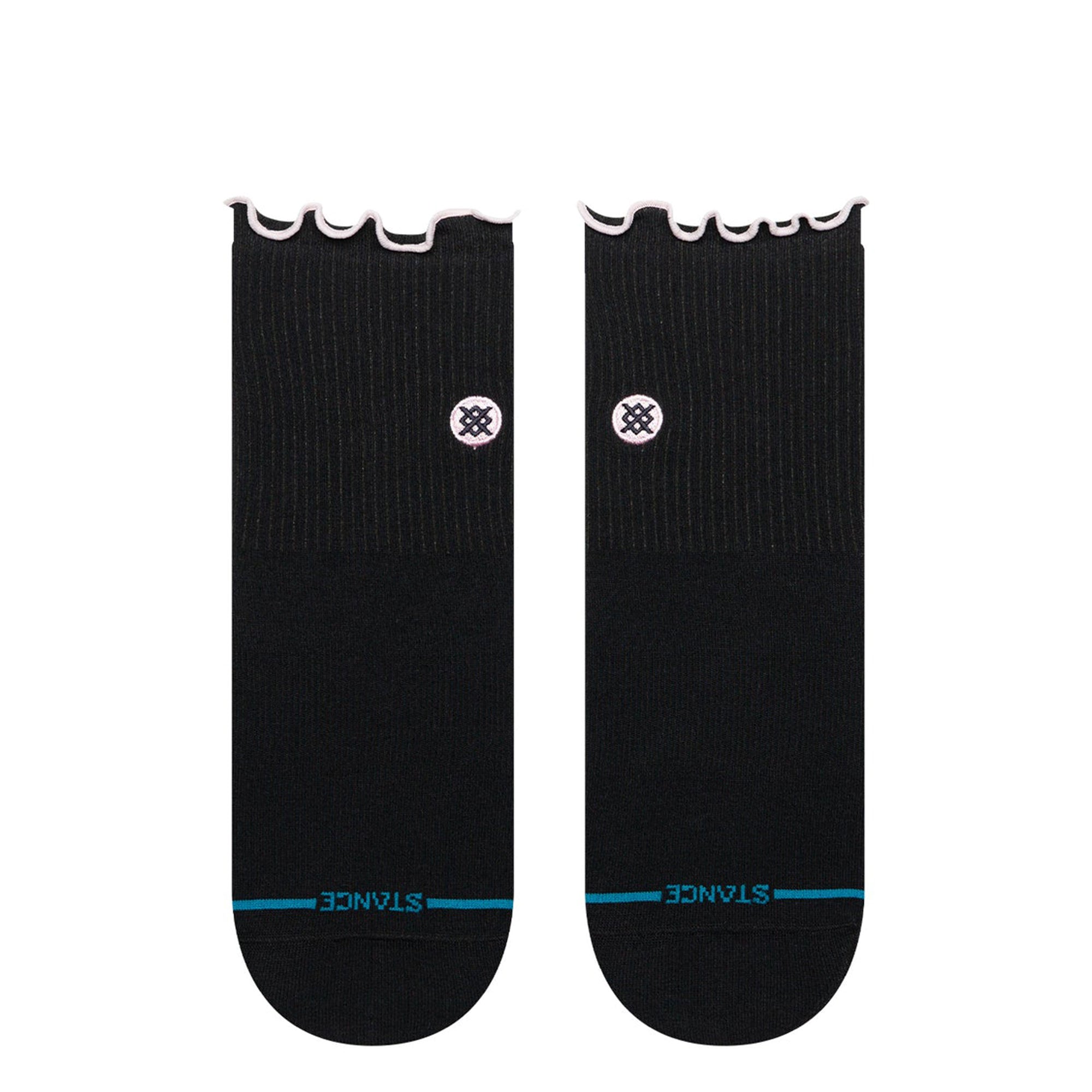 Stance Wmns Pop Ruffle Icon Quarter Socks Black Socks W346BC26PO-BLK Detailfoto | Overkill