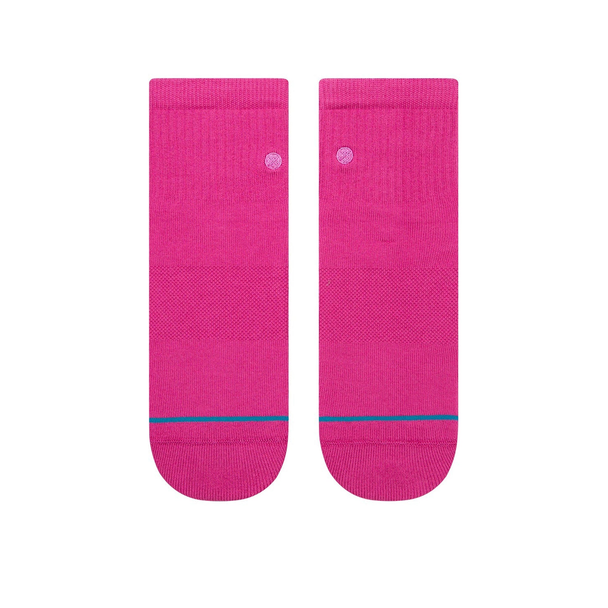 Stance Wmns Icon QTR Socks Magenta Socks Close-up | Overkill