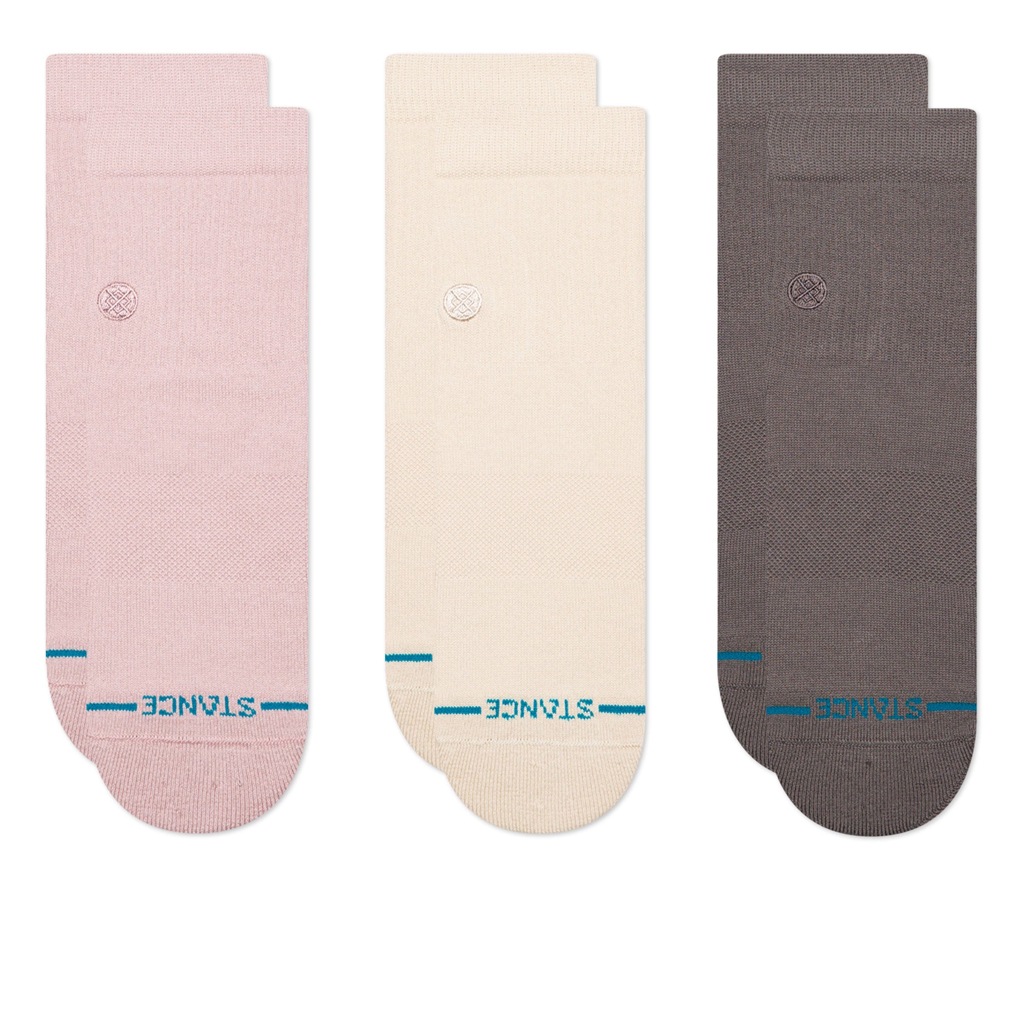 Stance Woman Icon Quarter 3 Pack Socks Multi Socks W356C25WOM-LIA | Overkill