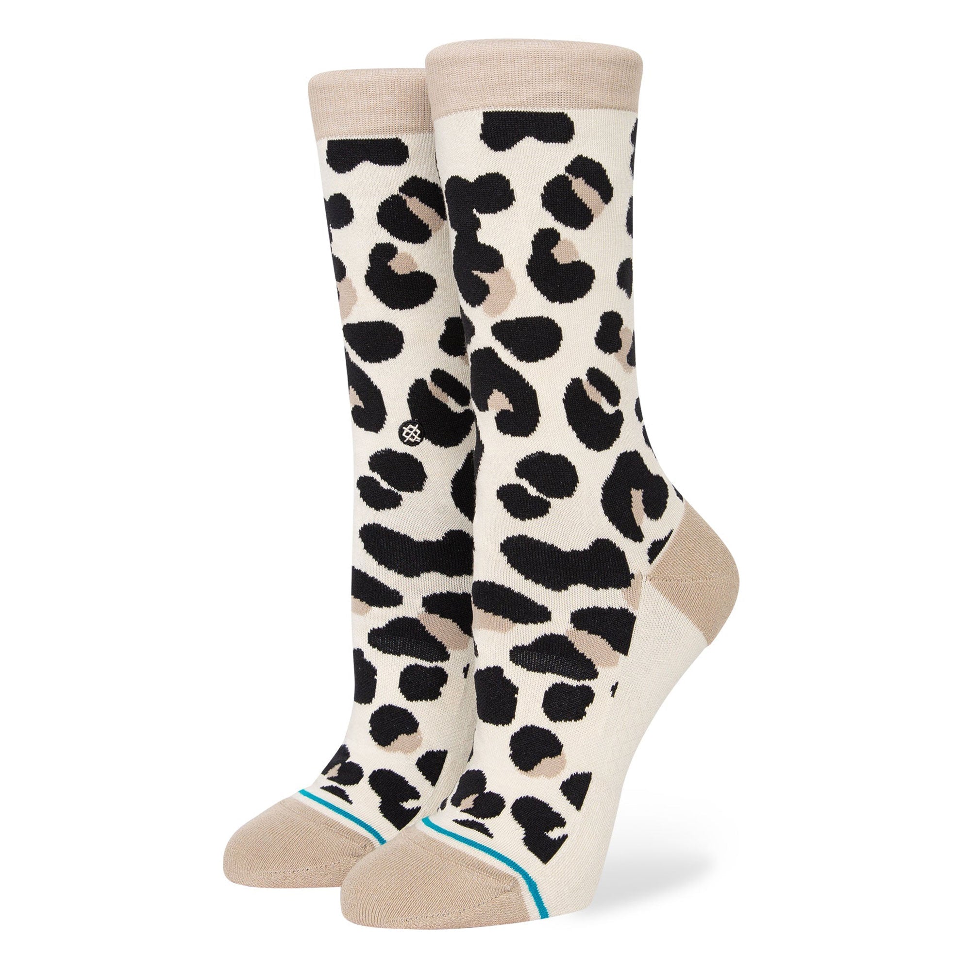 Stance Wmns Spot On Crew Socks Leopard Socks W545A23SPO-LEO | Overkill