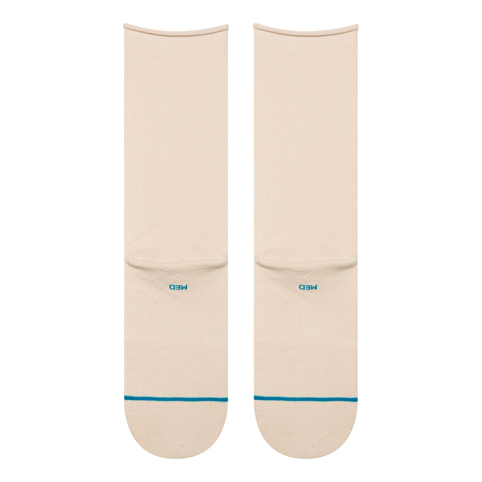 Stance Wmns Rolled Solid Crew Socks Oatmeal Socks W546C25ROL-OAT Detailfoto | Overkill