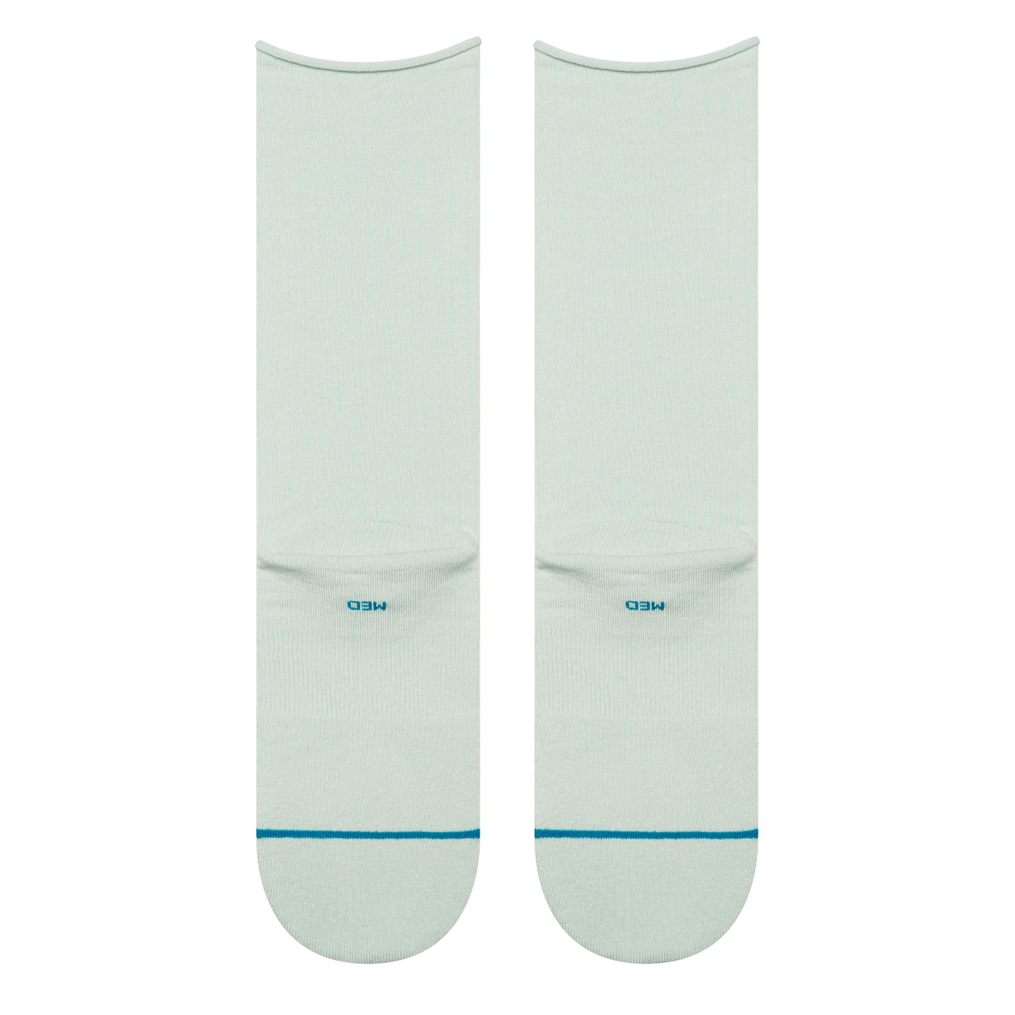 Stance Wmns Rolled Solid Crew Socks Pale Blue Socks W546C25ROL-PAB Detailfoto | Overkill