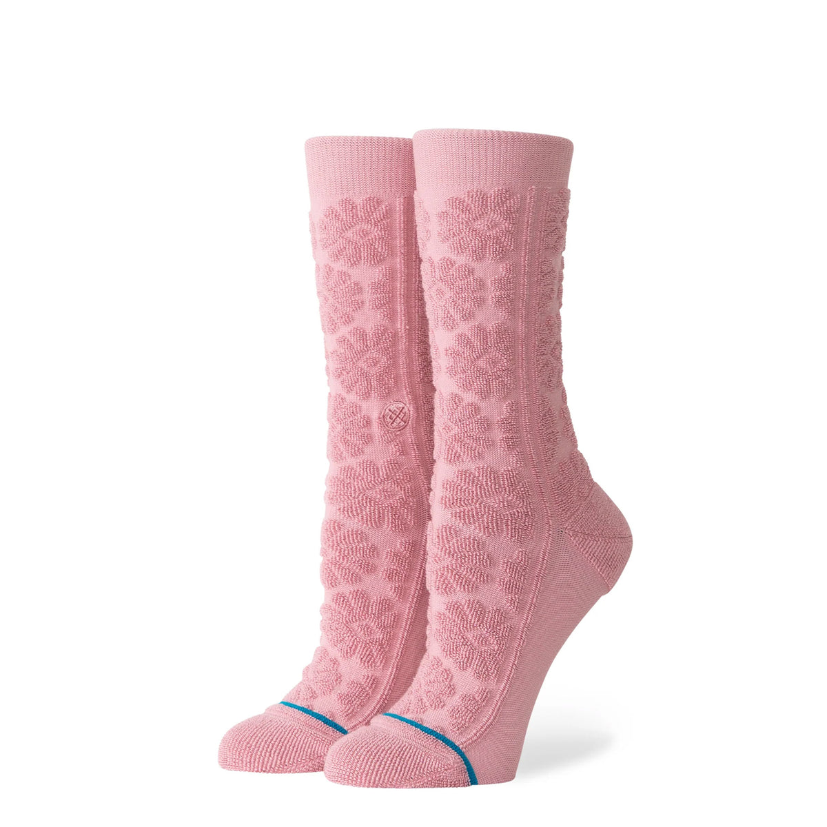 Stance Wmns Daisy Terry Crew Socks Pink Socks W555D26DAI-PNK | Overkill