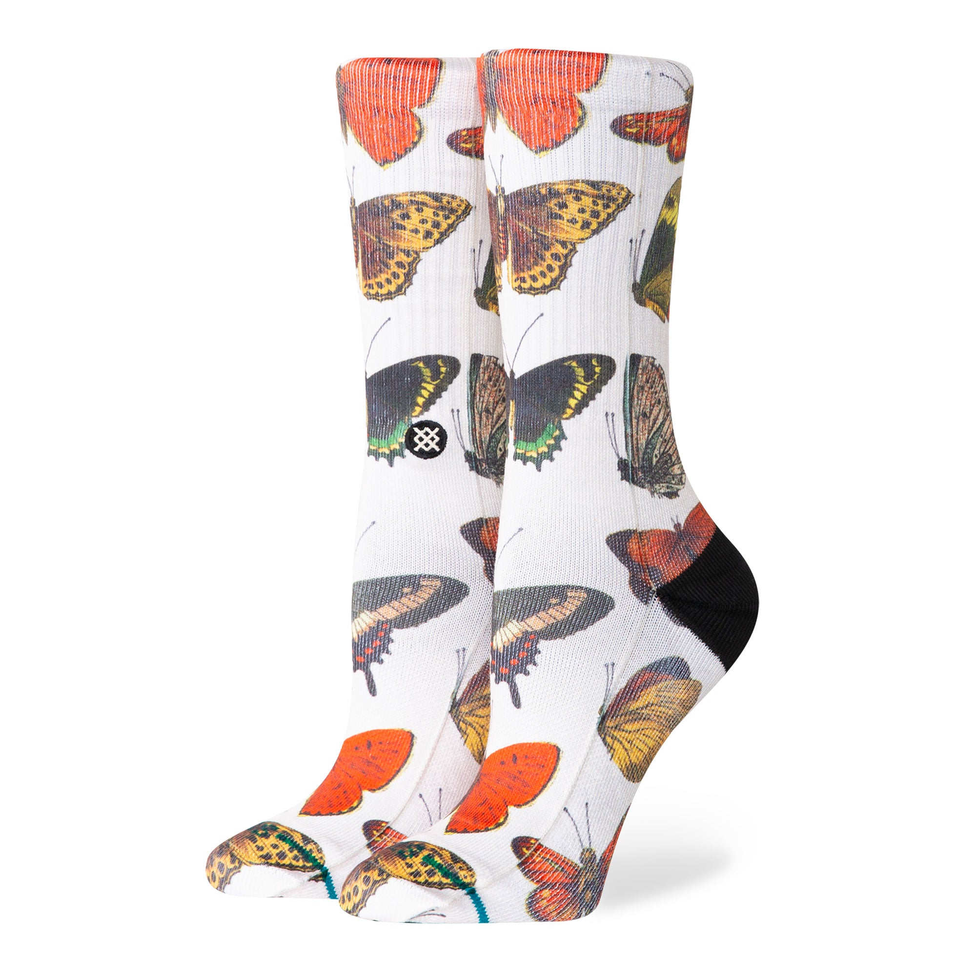 Stance Wmns Flutterby Crew Socks Canvas Socks W556A25FLU-CVS | Overkill