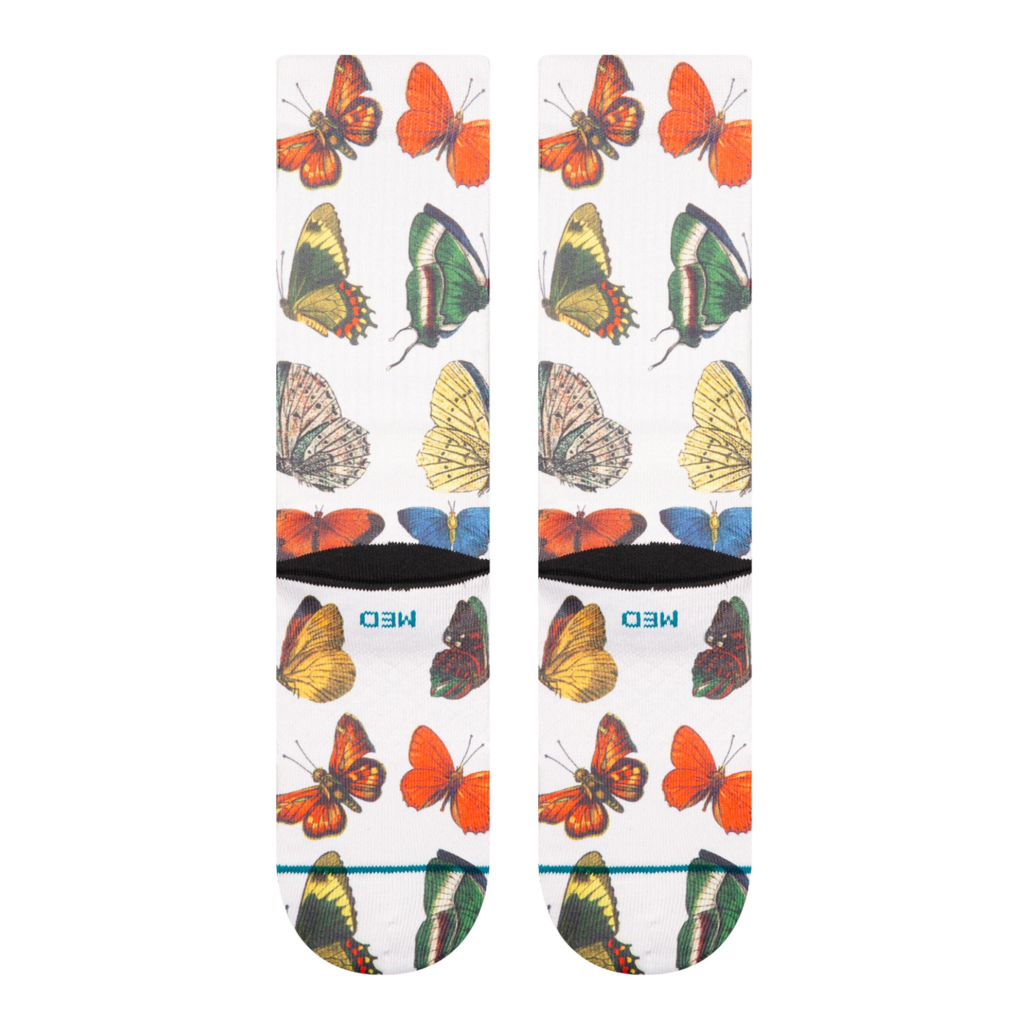 Stance Wmns Flutterby Crew Socks Canvas Socks Close-up | Overkill