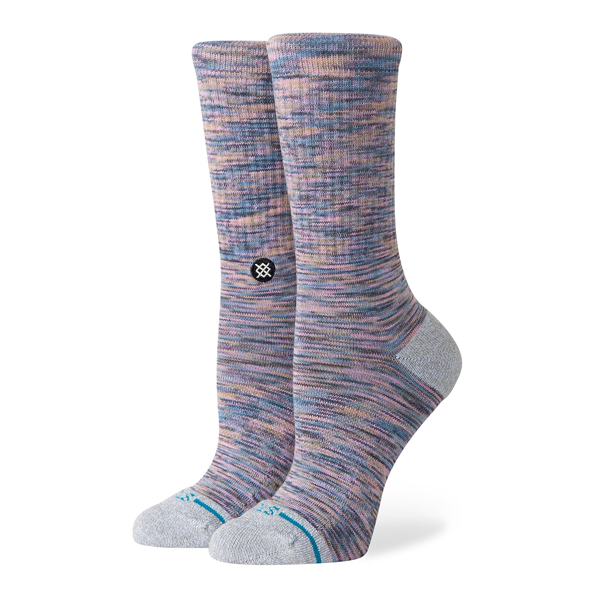 Stance Wmns Blended Crew Socks Lilac Ice Socks W556B24BLE-LIL | Overkill
