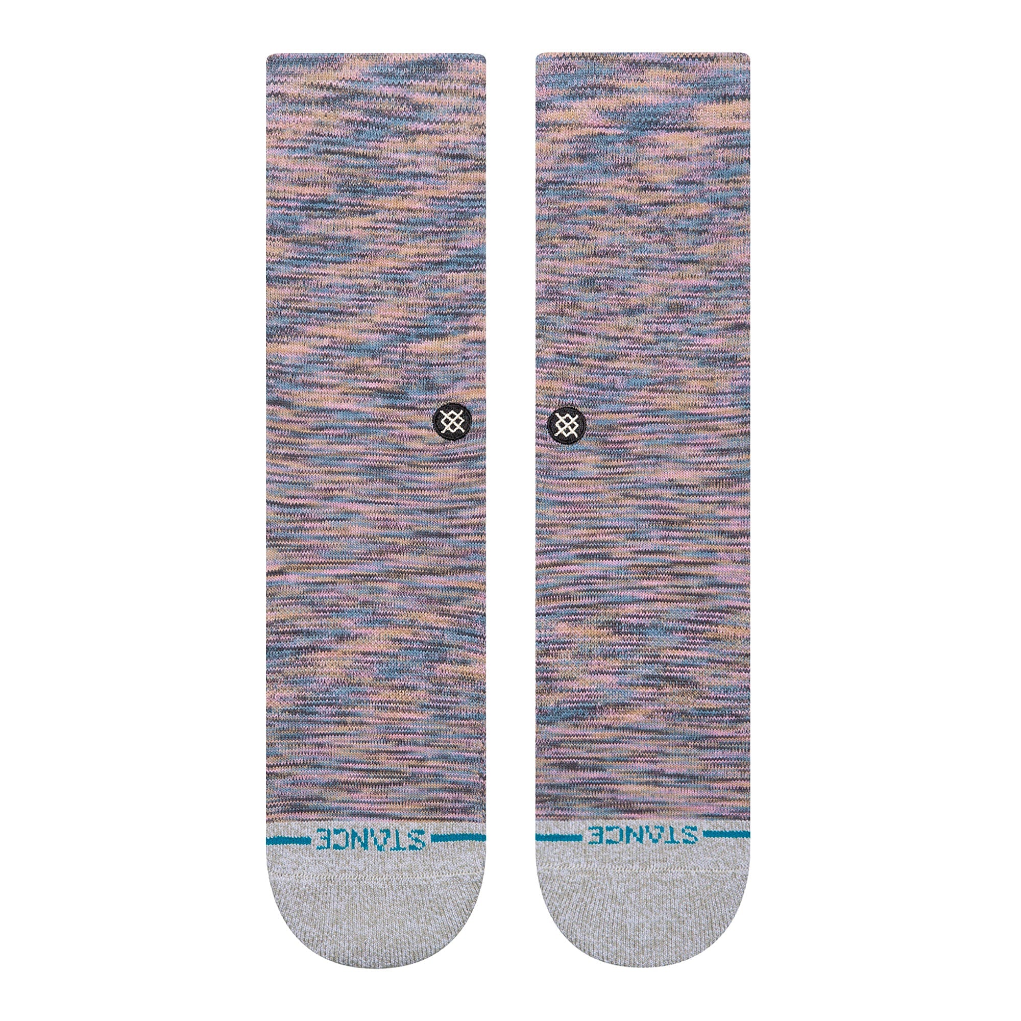 Stance Wmns Blended Crew Socks Lilac Ice Socks Close-up | Overkill